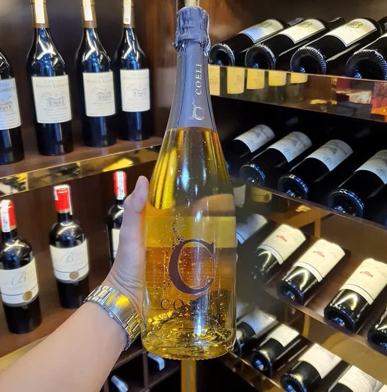 Ruou Vang Coeli Sparkling Gold Flake