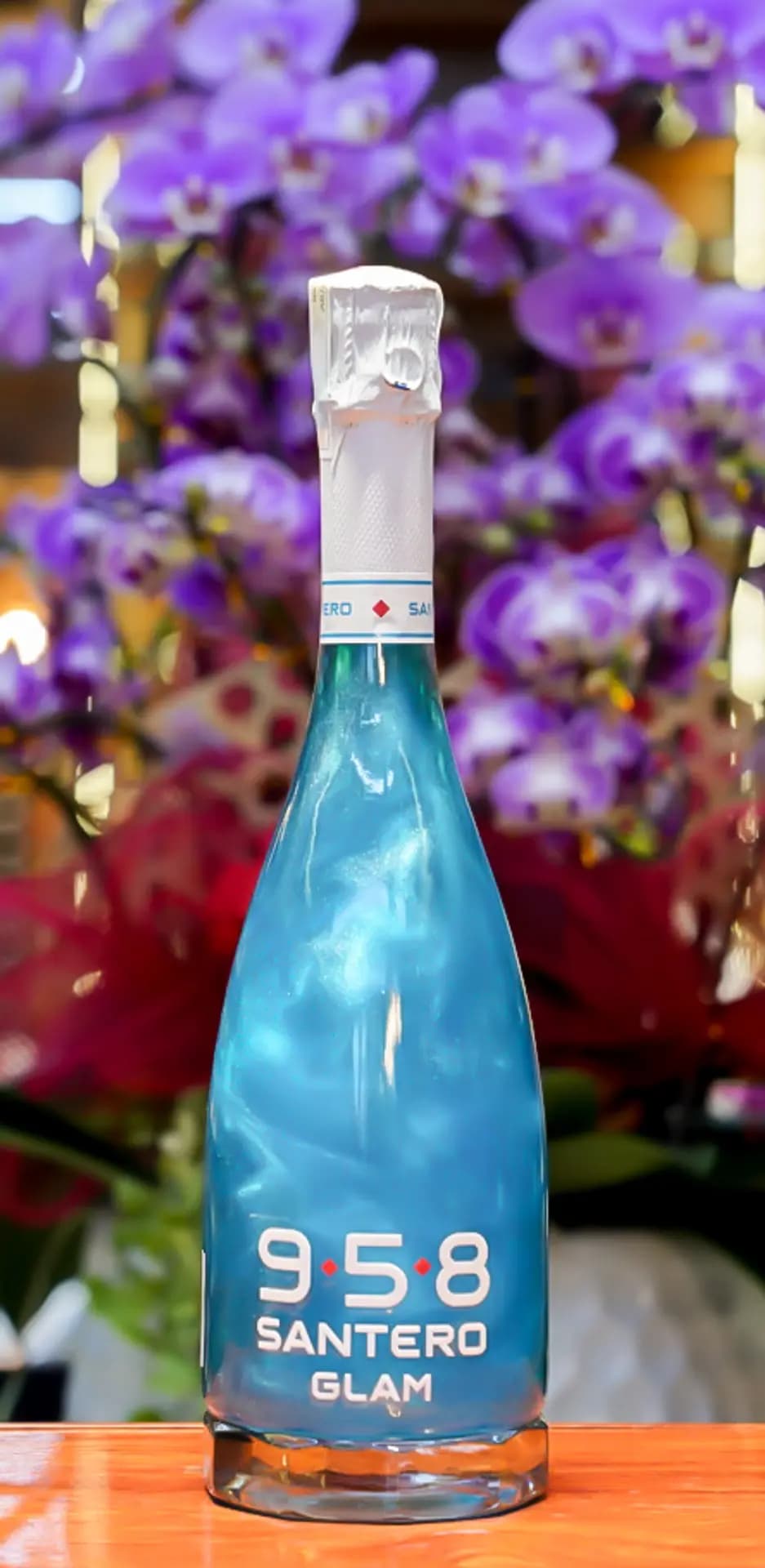 Ruou Vang Y Sparkling Santero Glam Blue 2