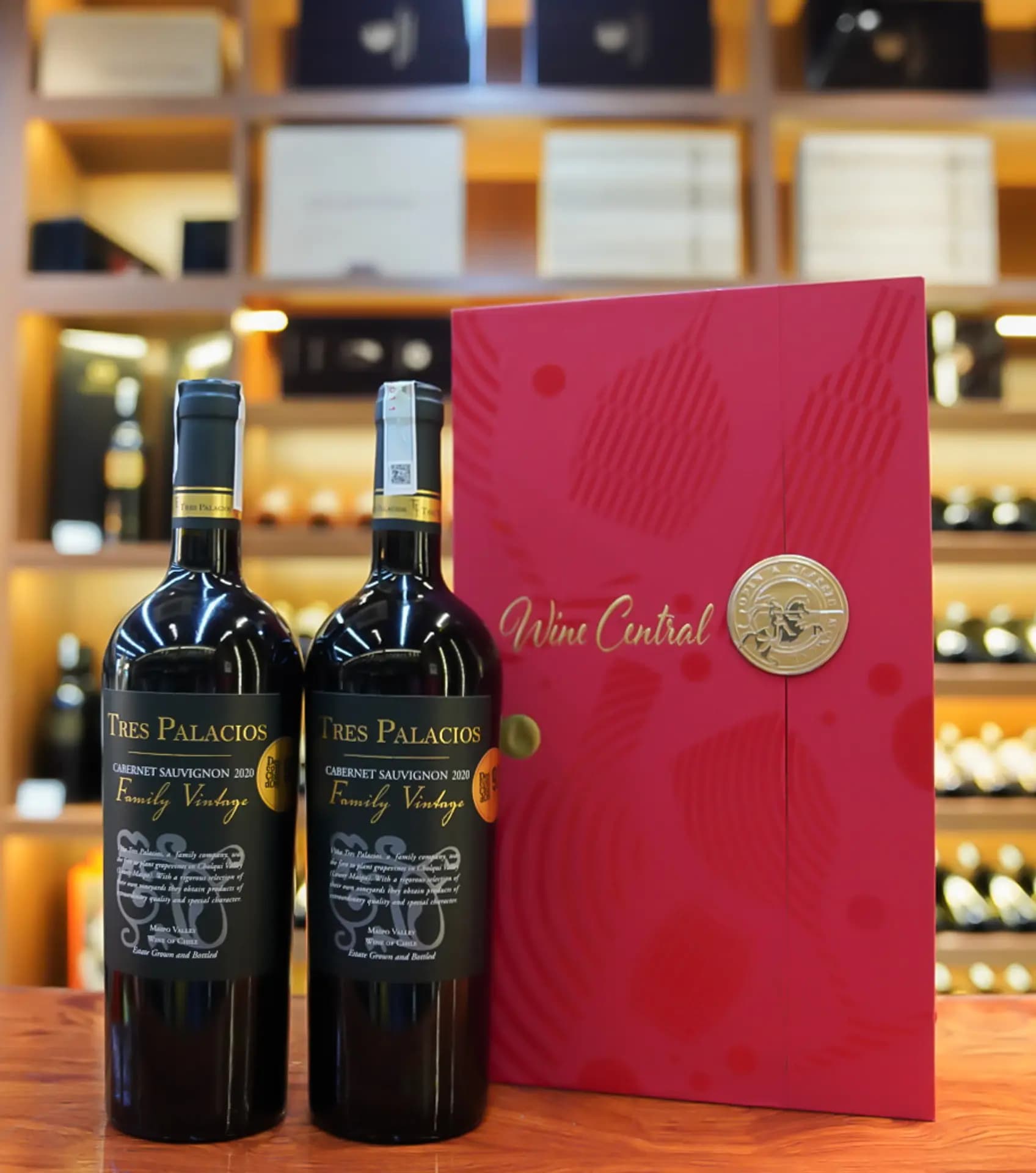 Ruou Vang Chile Tres Palacios Family Vintage Cabernet Sauvignon 4