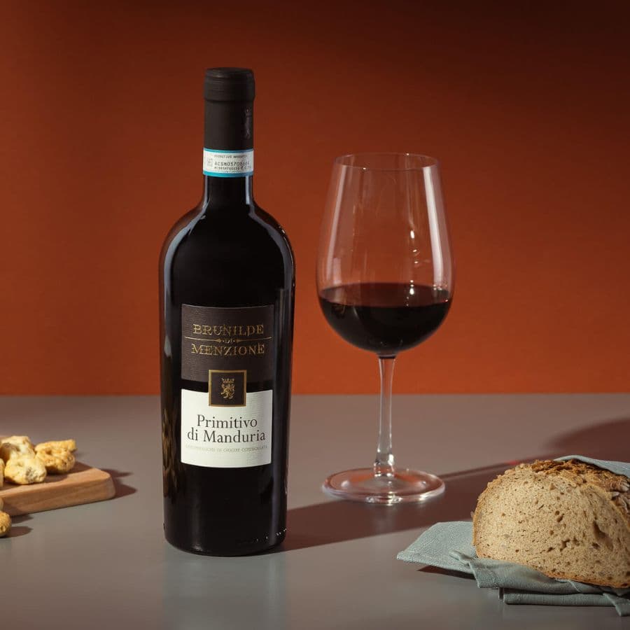 Ruou Vang Do Brunilde Di Menzione Primitivo 2