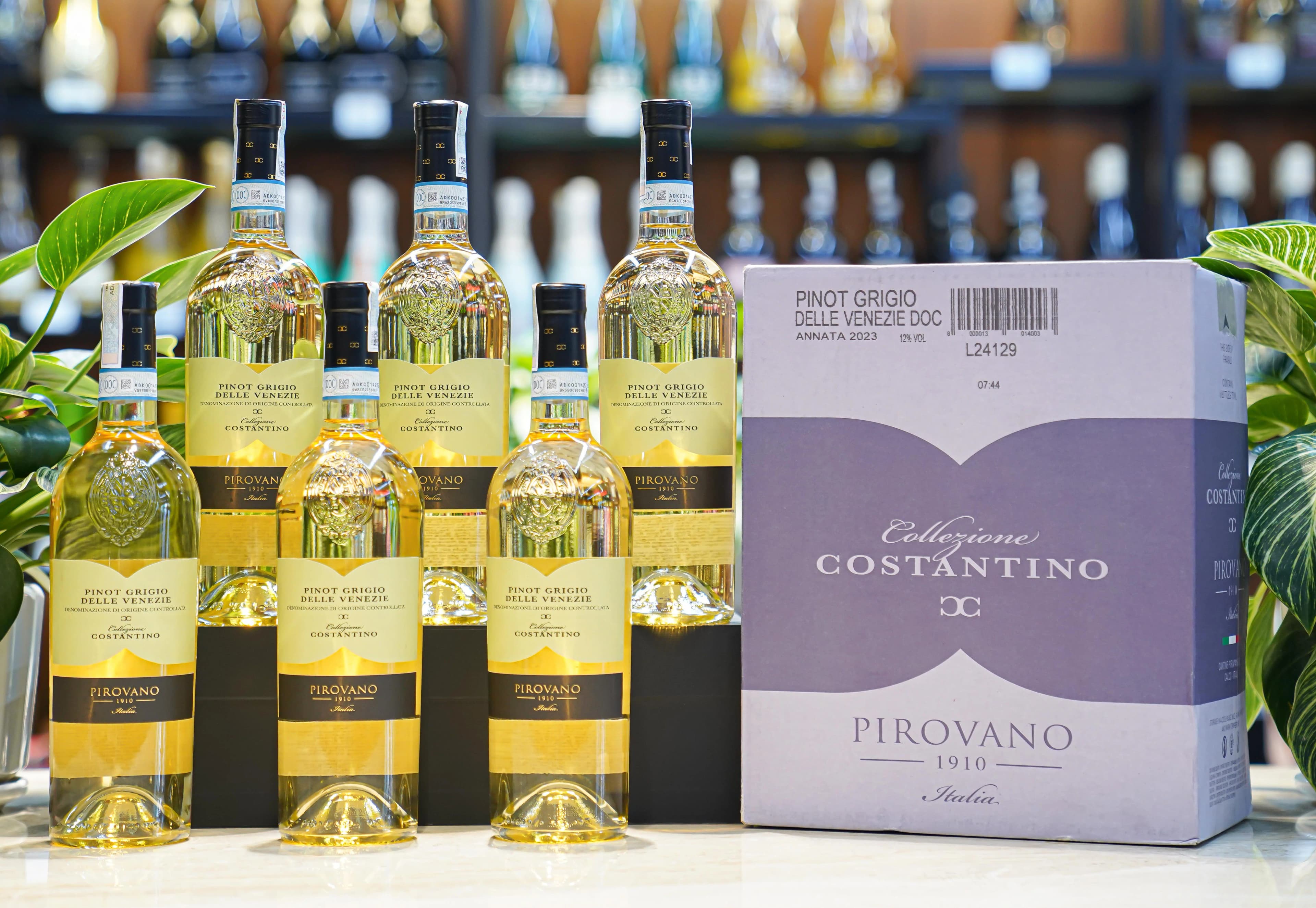 Ruou Vang Pirovano Pinot Grigio Delle Venezie 3
