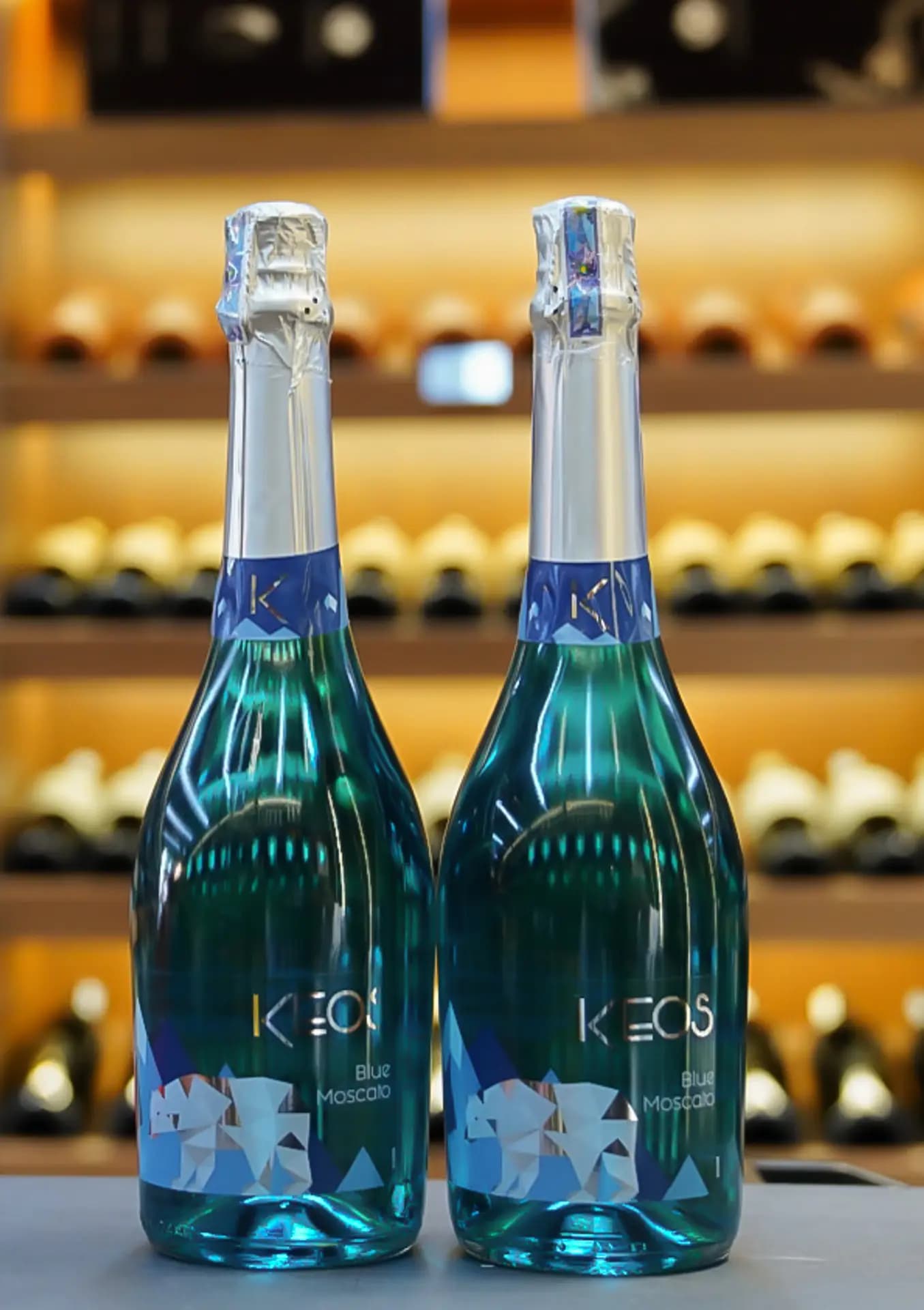 Ruou Vang Tay Ban Nha Keos Blue Sparkling 3