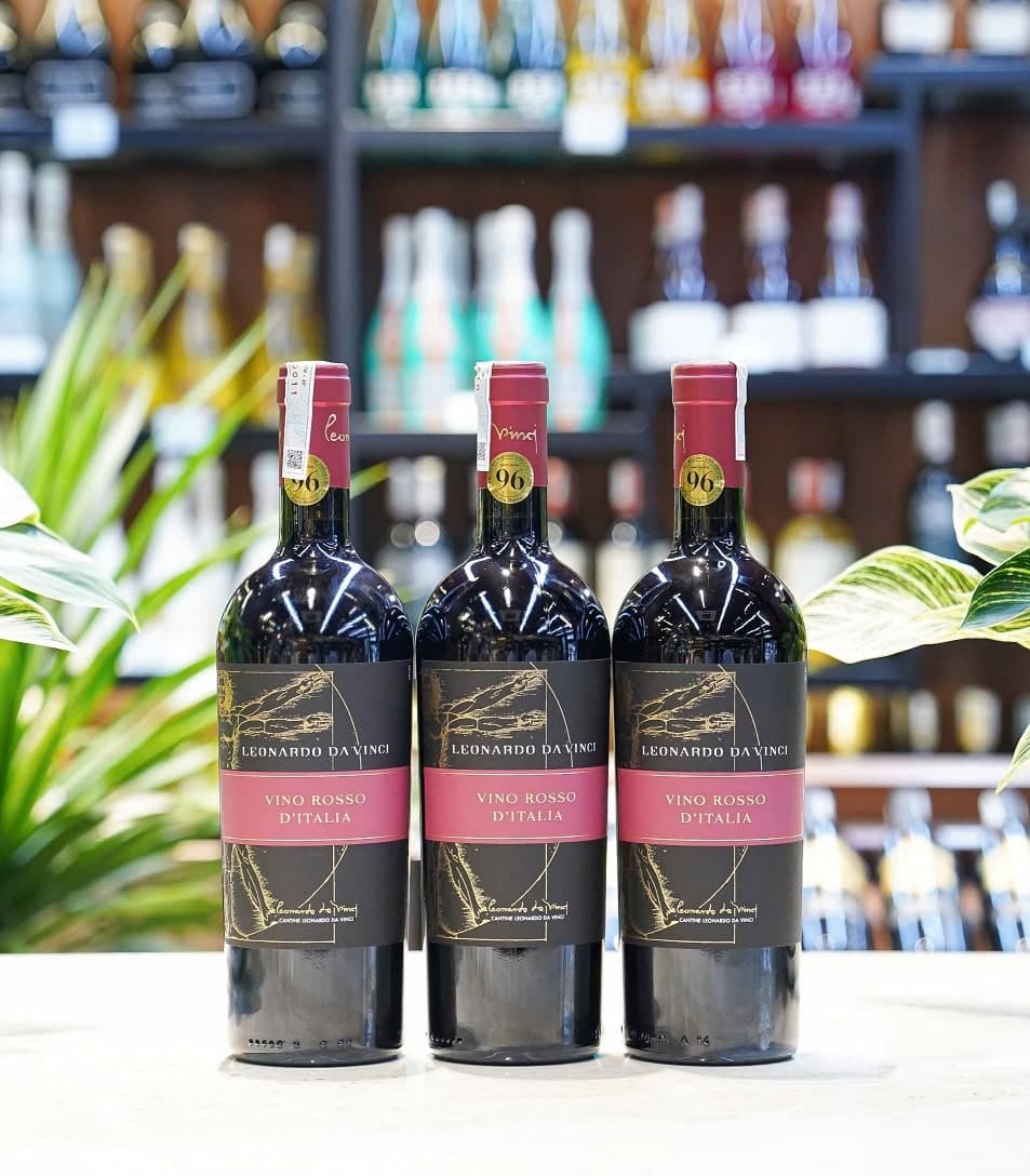 Ruou Vang Y Leonardo Da Vinci Vino Rosso D Italia 4