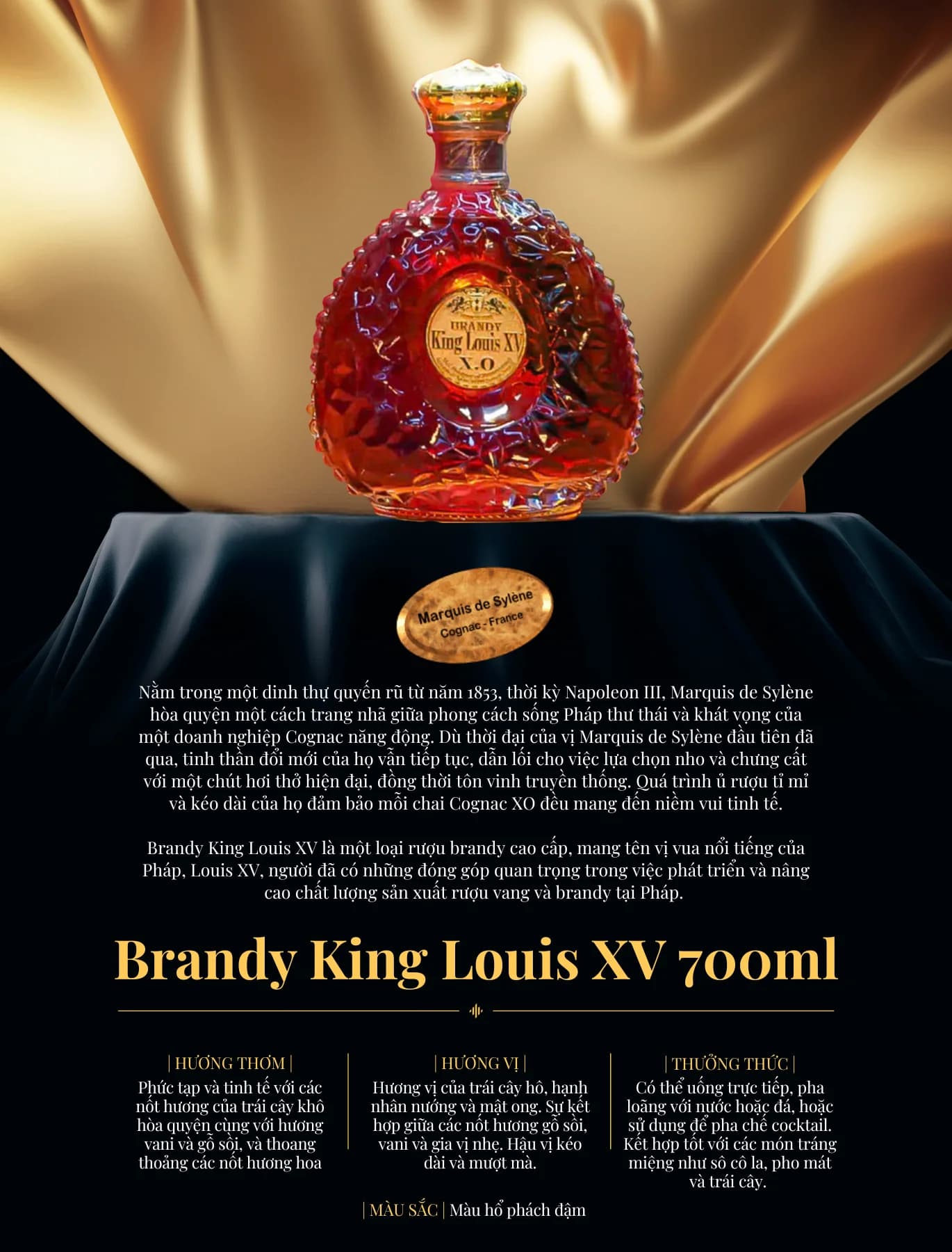 Tasting Notes Brandy King Louis Xv 700ml