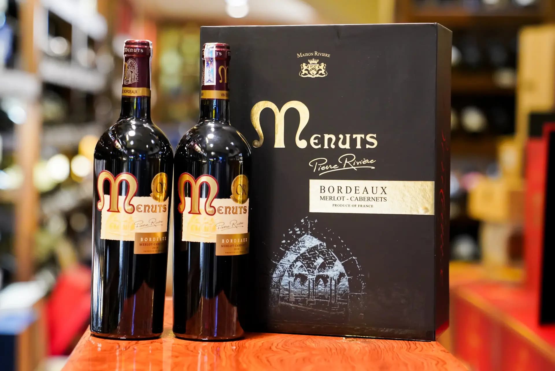 Ruou Vang Phap Menuts Bordeaux Rouge 5