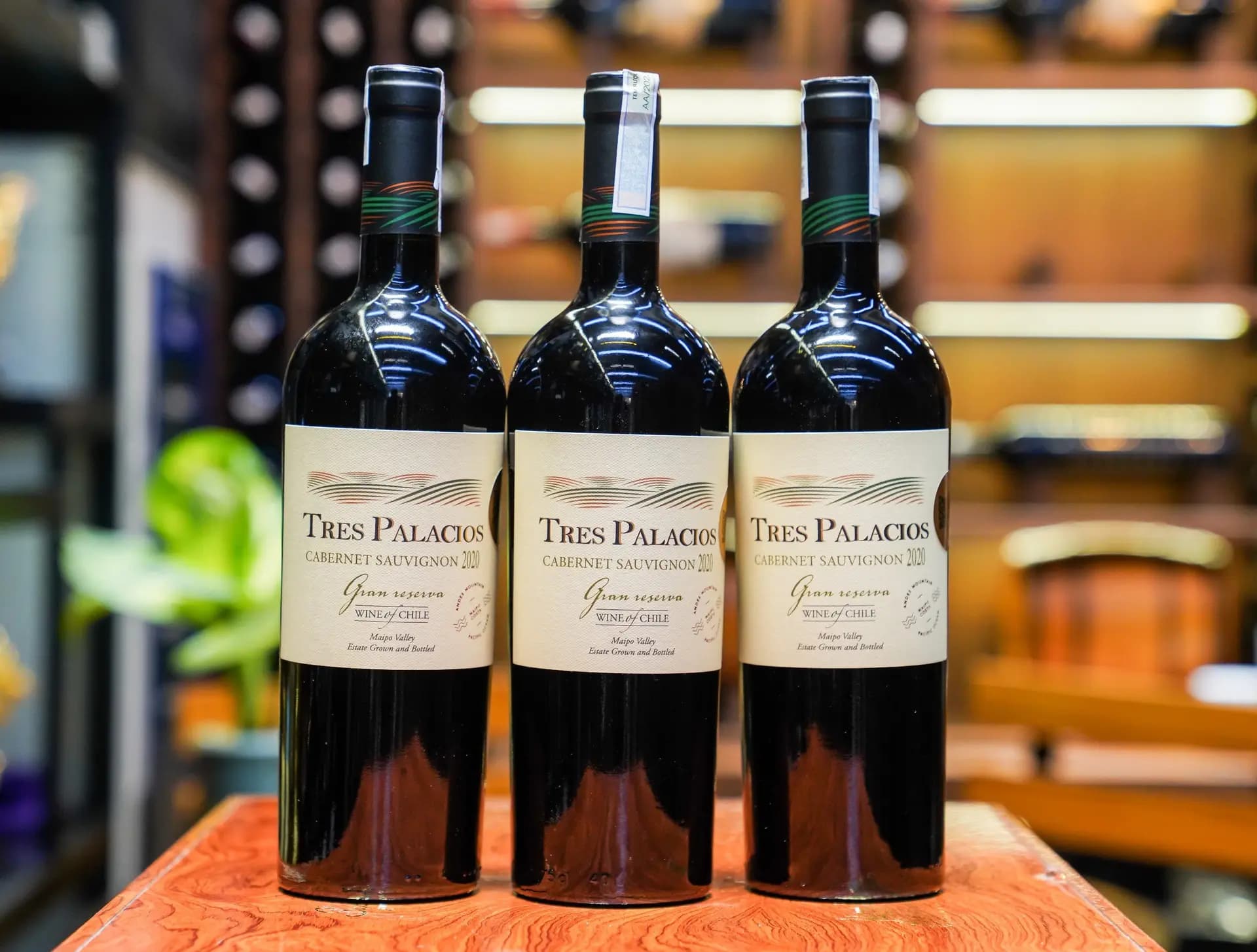 Ruou Vang Chile Tres Palacios Gran Reserva Cabernet Sauvingon 6