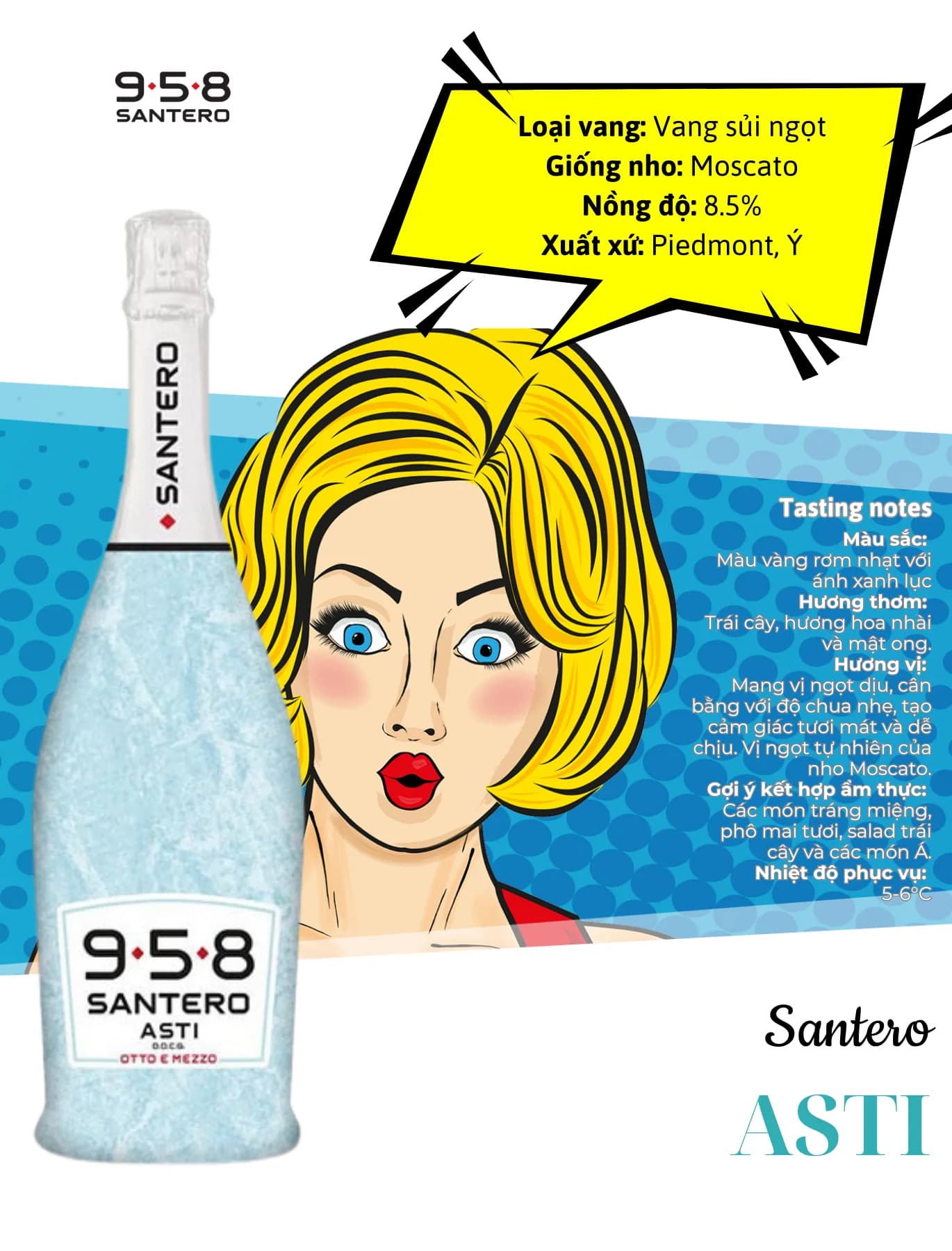 Tasting Notes Santero Asti