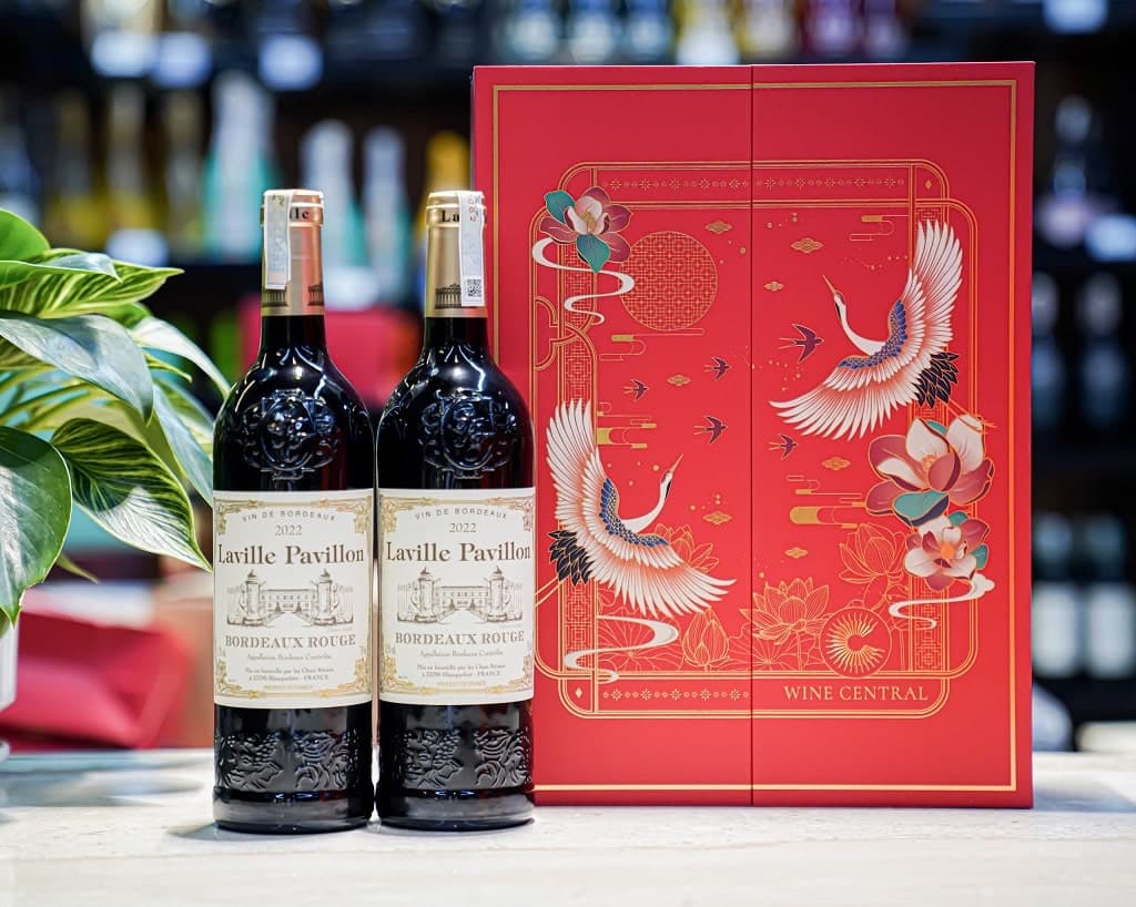 Ruou Vang Phap Laville Pavillon Bordeaux Rouge 5