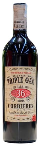 Ruou Vang Do Triple Oak 36mois 1