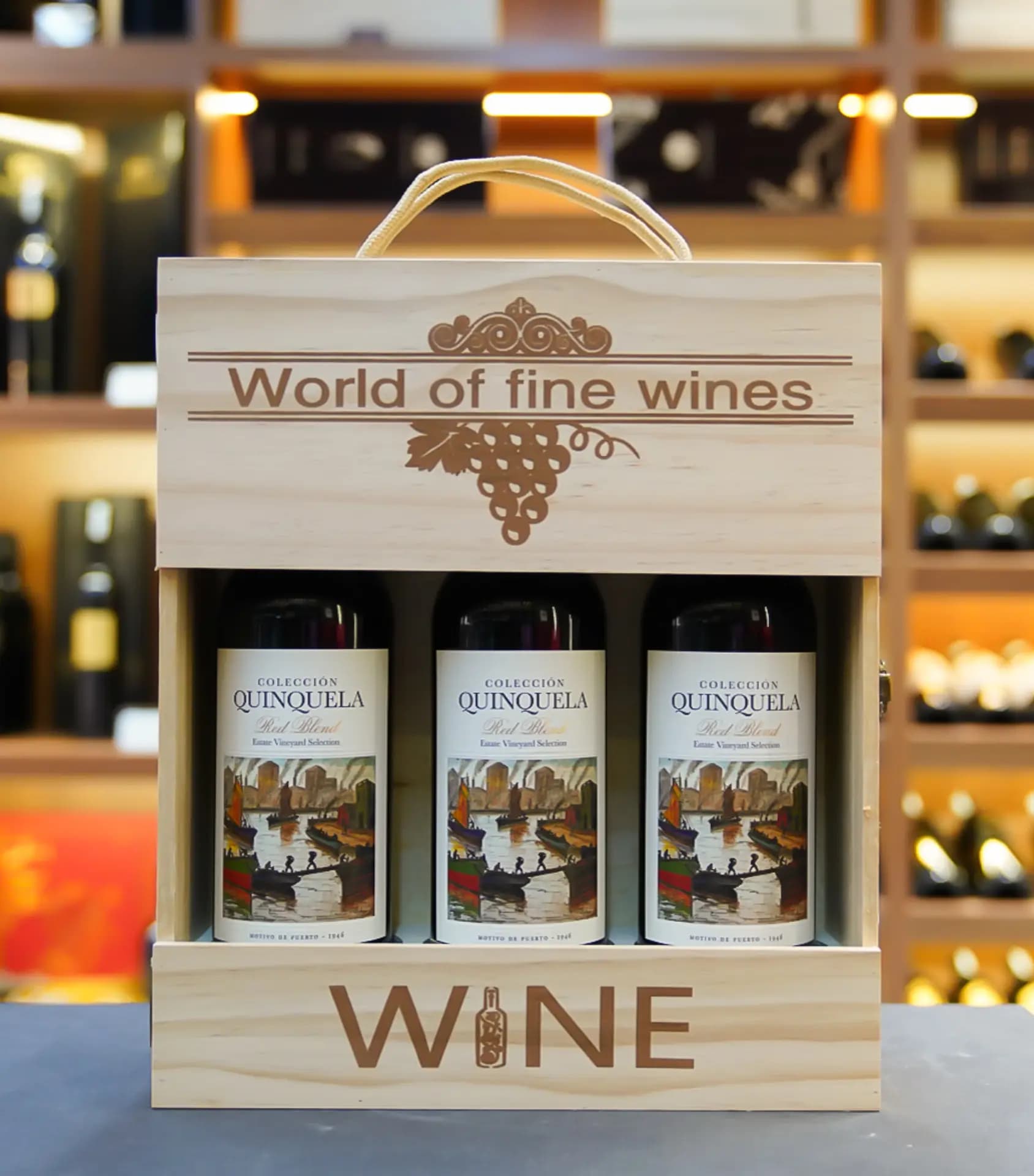 Ruou Vang Argentina Quinquela Malbec Cabernet Sauvignon 6