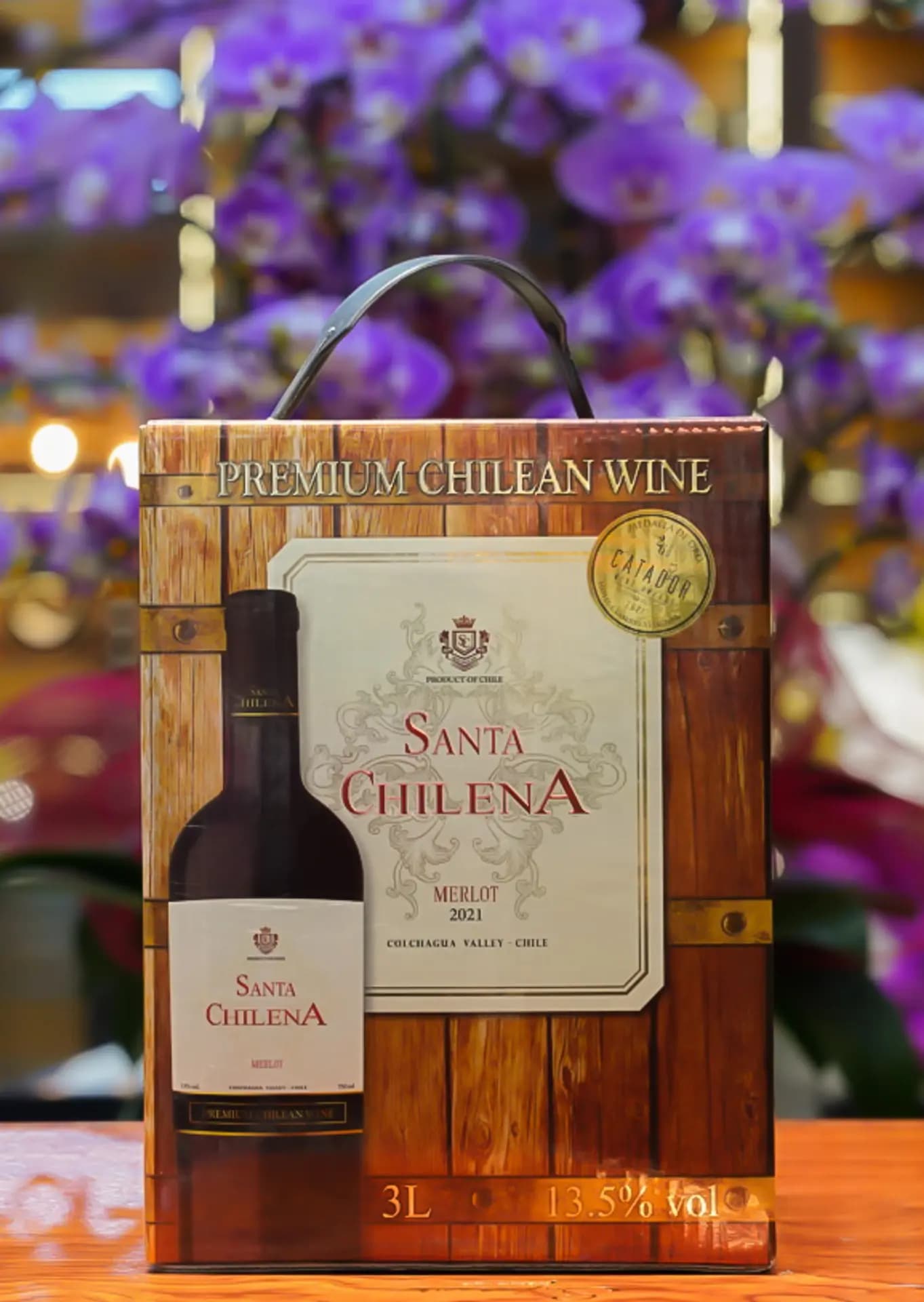 Ruou Vang Chile Santa Chilena 3l 2