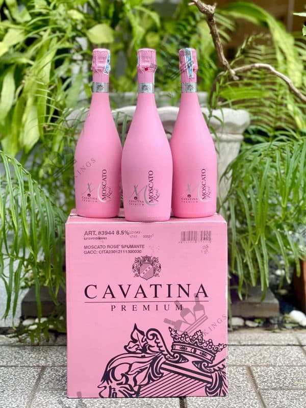 Ruou Vang Y Moscato Cavatina Rose 7