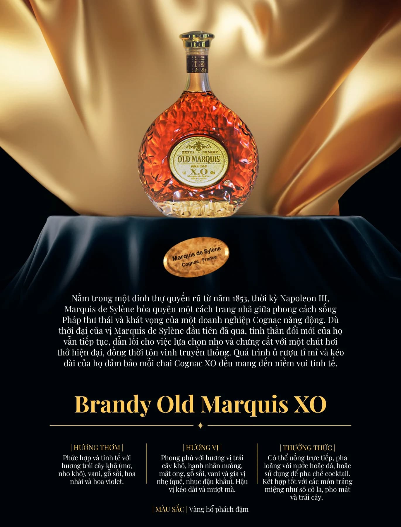 Tasting Notes Brandy Old Marquis Xo