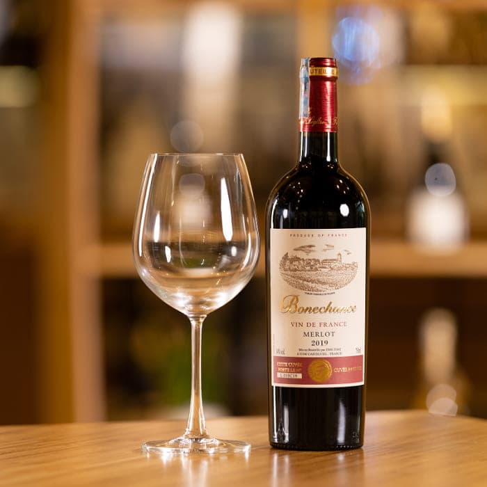 Ruou Vang Phap Bonechance Merlot 0