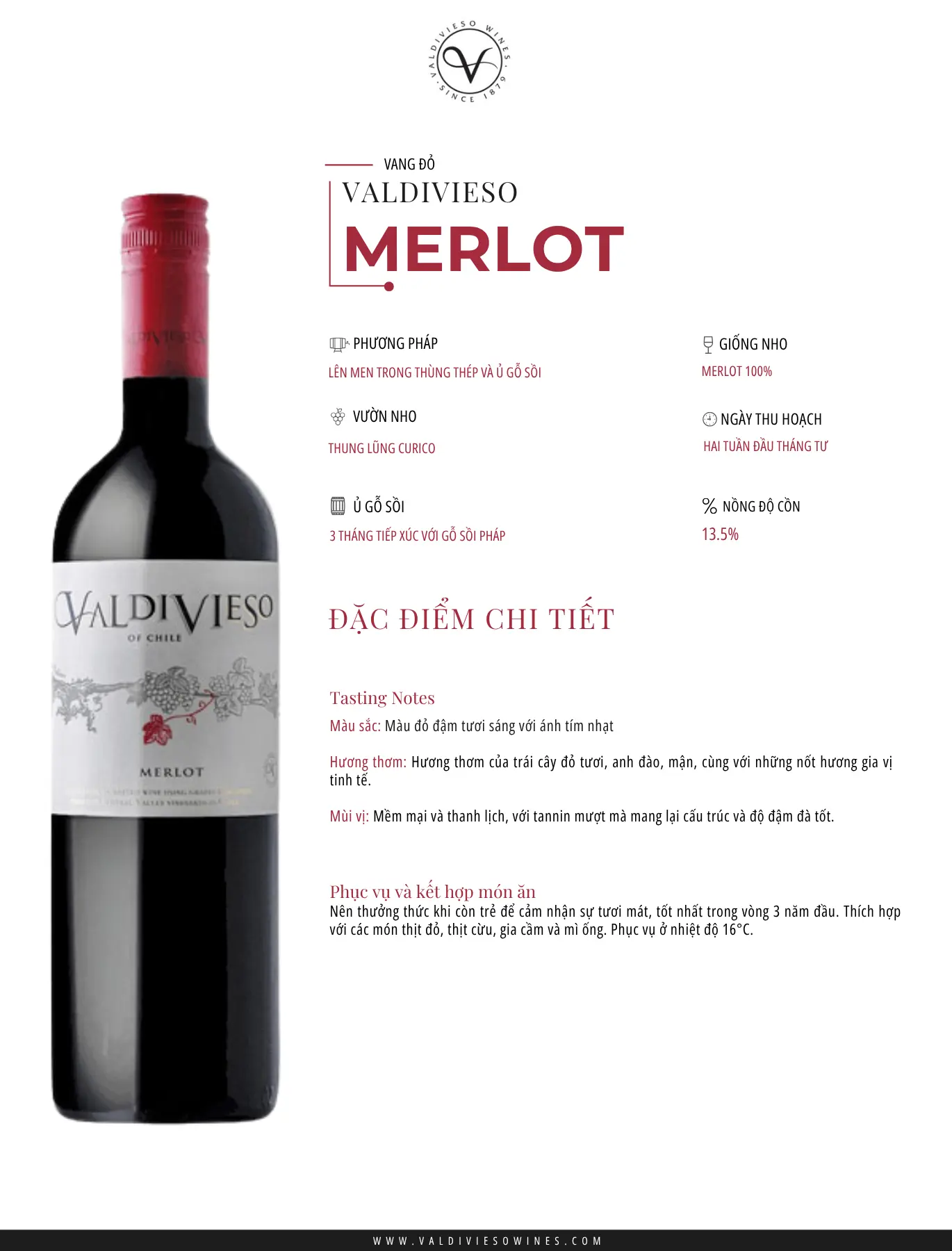 Tasting Notes Valdivieso Merlot