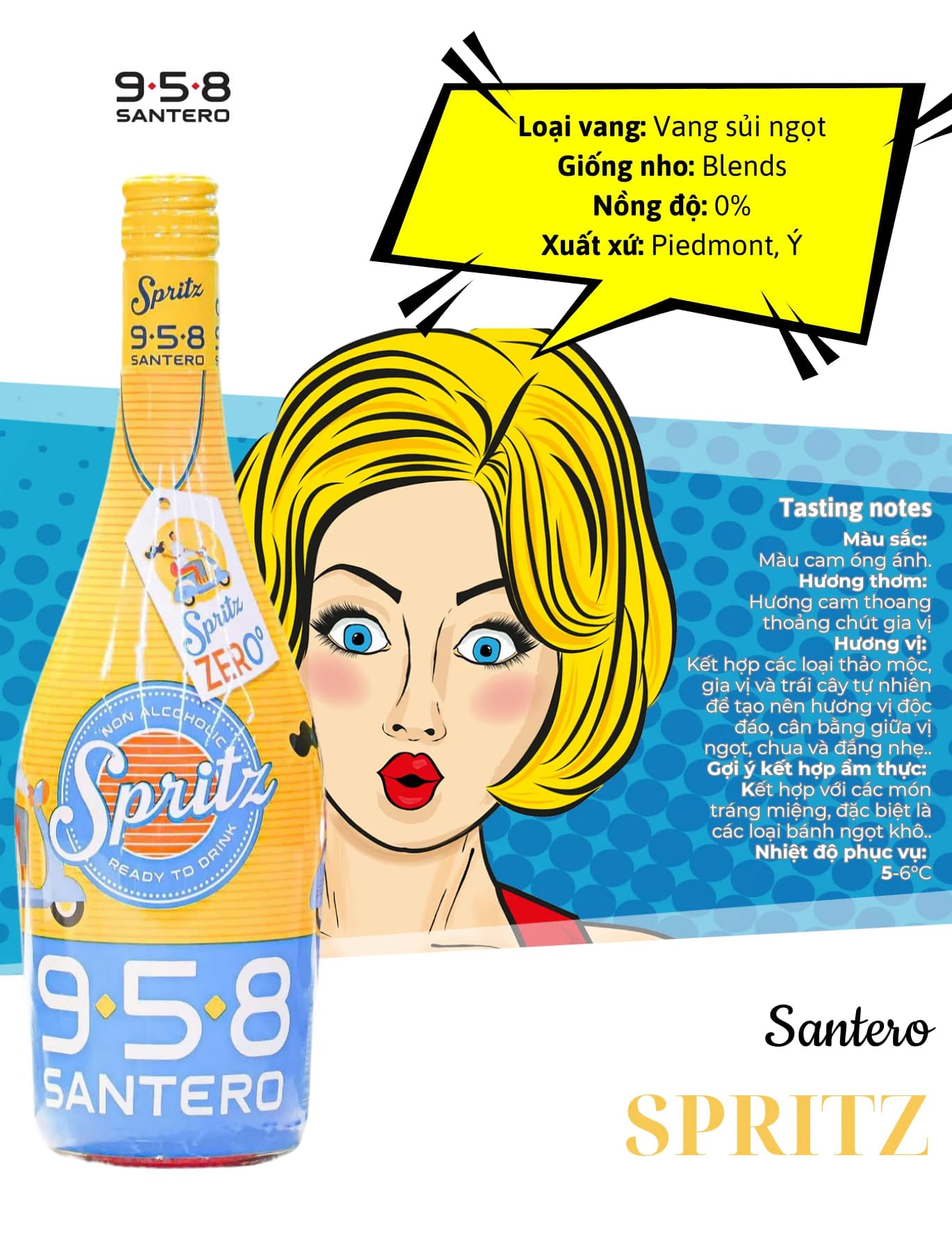 Tasting Notes Santero Spritz