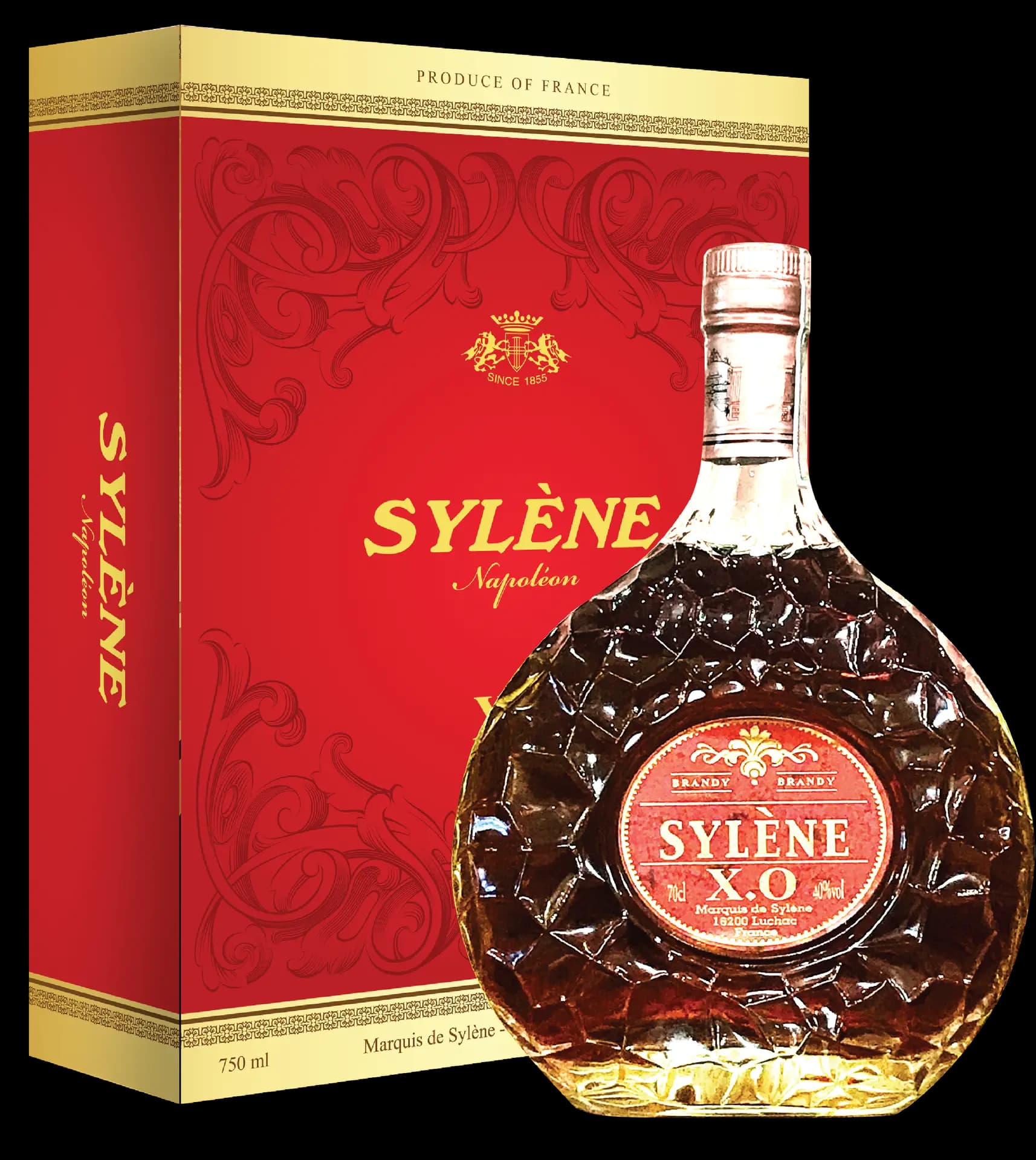Ruou Vang Phap Brandy Xo Sylene 2