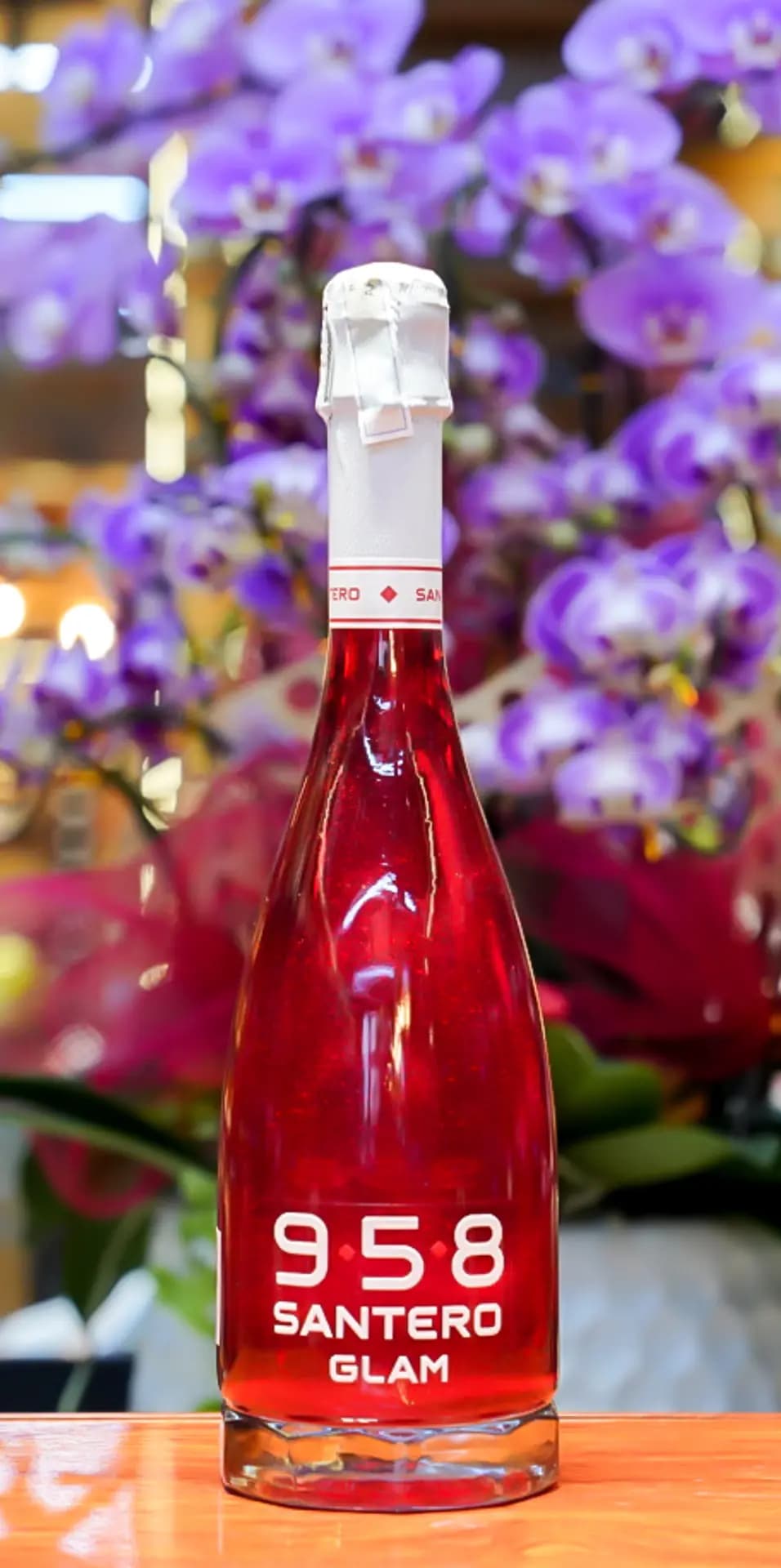 Ruou Vang Y Sparkling Santero Glam Red 3