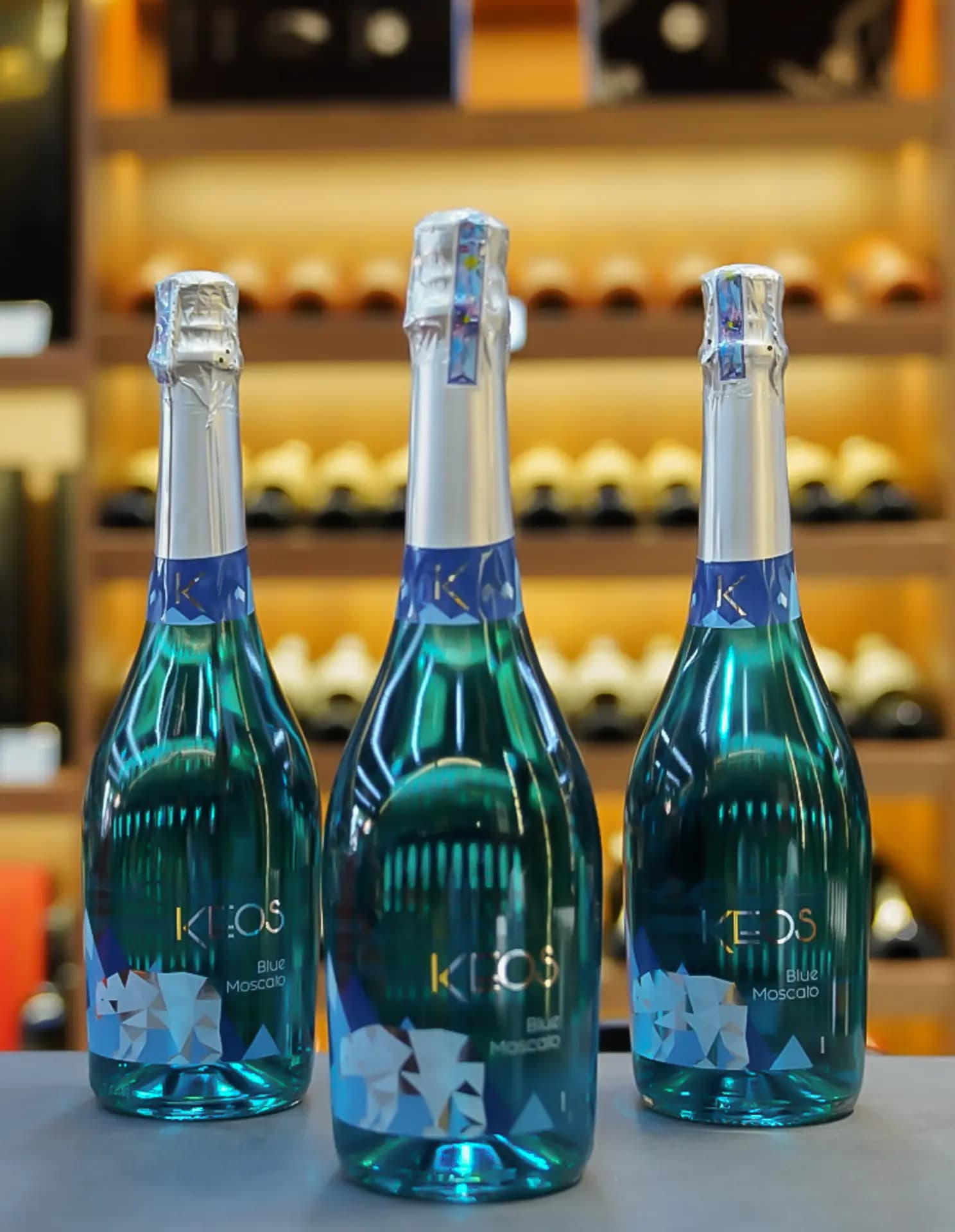Ruou Vang Tay Ban Nha Keos Blue Sparkling 4