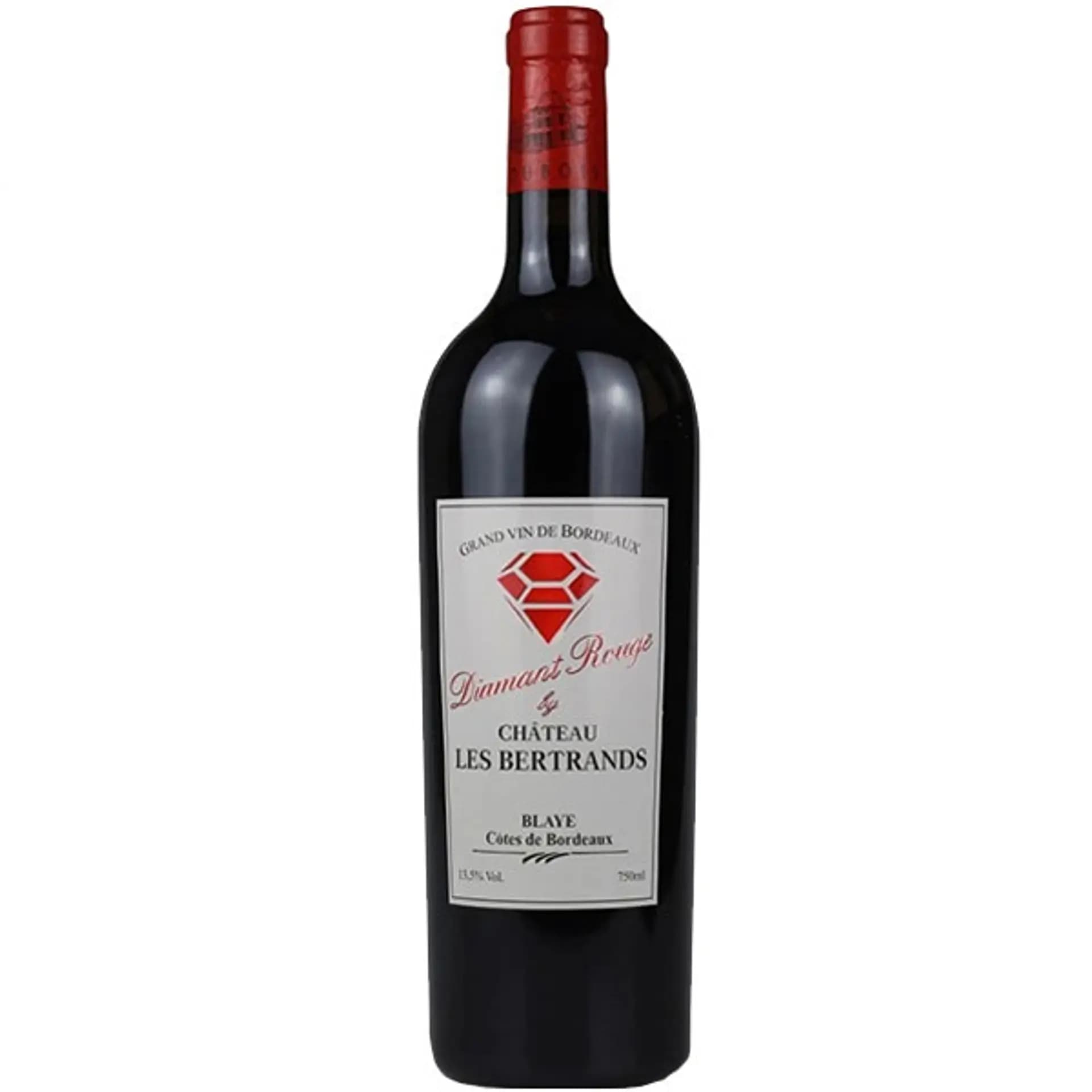 Chateau Les Bertrands Diamant Rouge  750ml