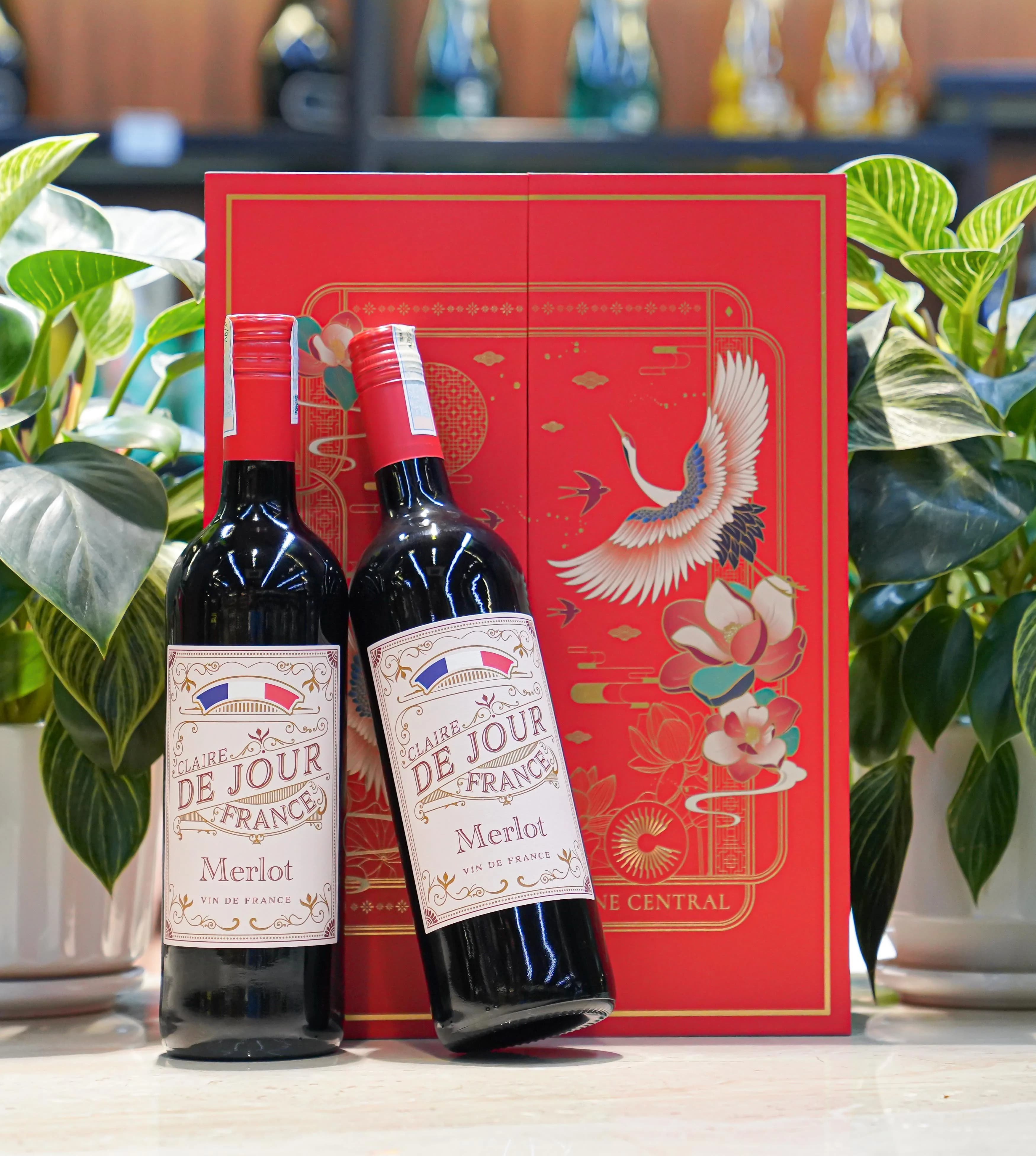 Ruou Vang Do Claire De Jour Merlot 4