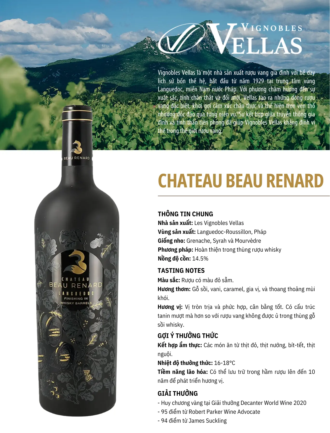 Tasting Notes Chateau Beau Renard (1)