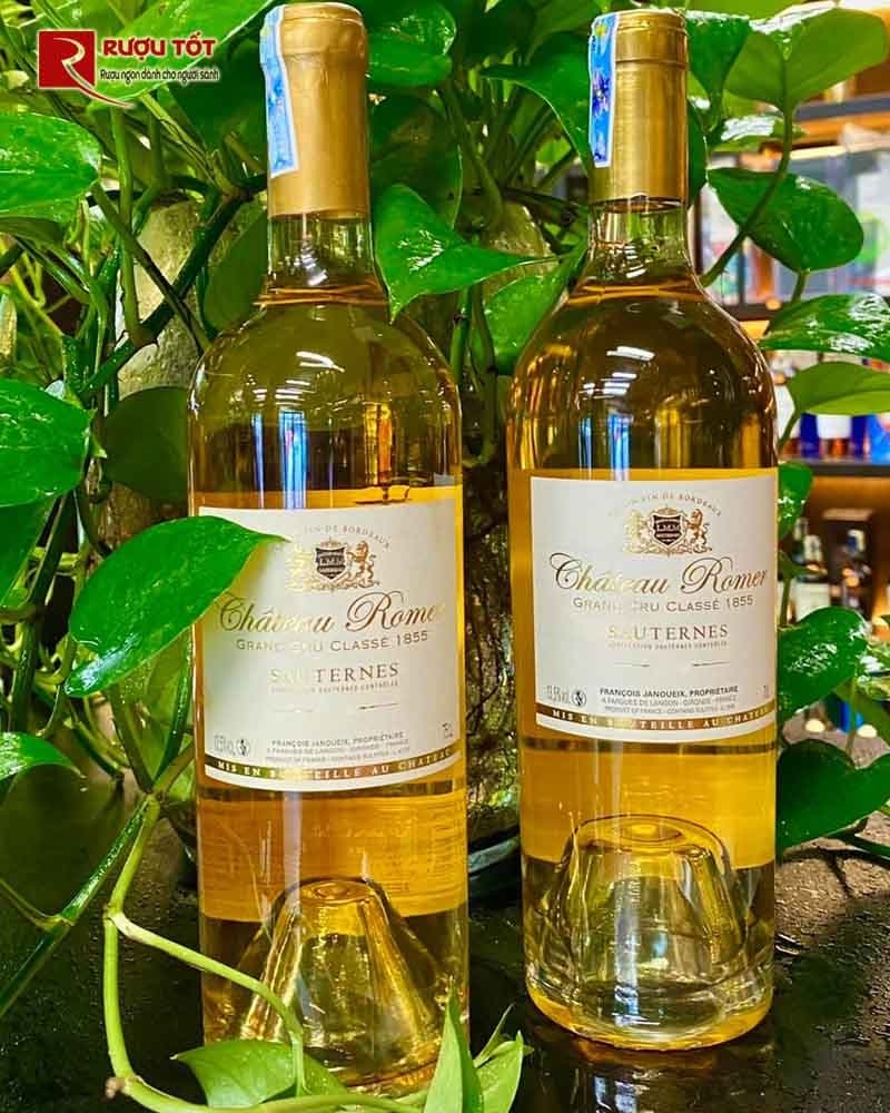 Vang Phap Chateau Romer Sauternes Grand Cru Classe
