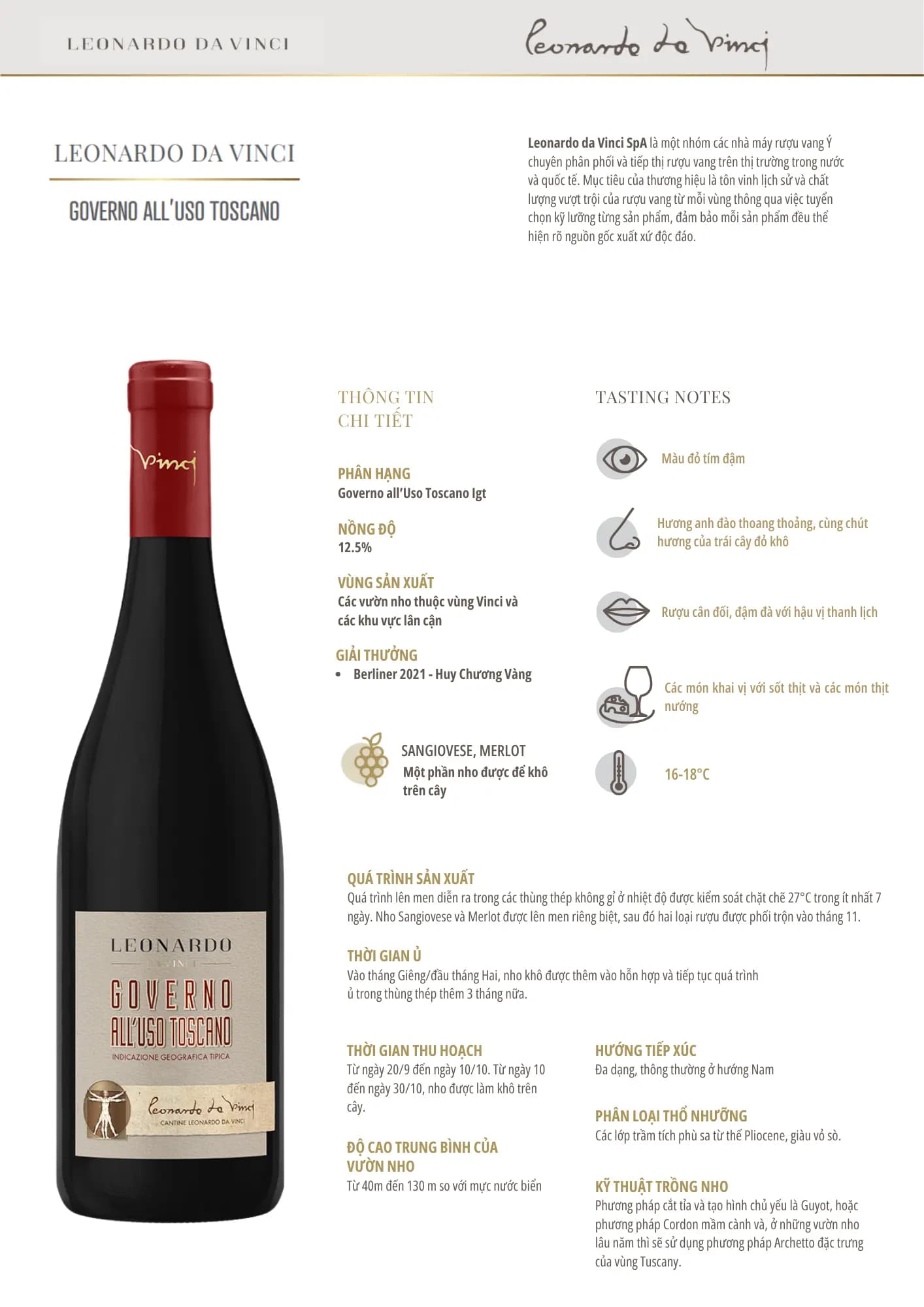 Tasting Notes Governo All Uso Oscano