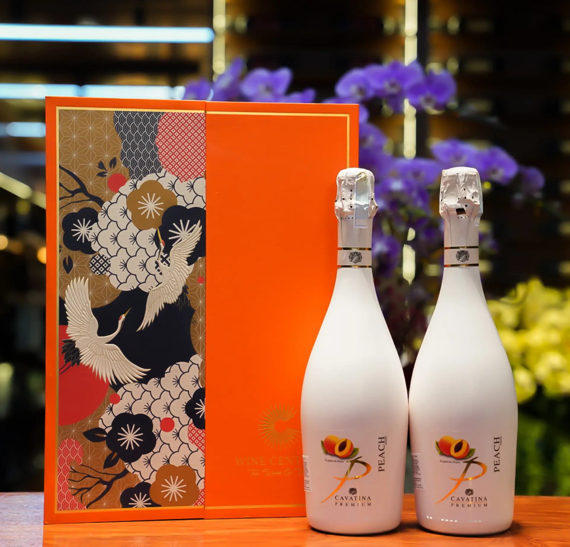 Ruou Vang Y Cavatina Peach 4