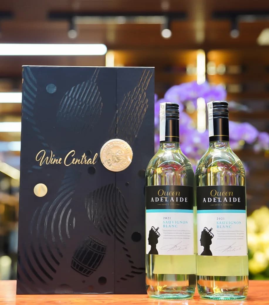 Ruou Vang Uc Queen Adelaide Sauvignon Blanc 750ml 6