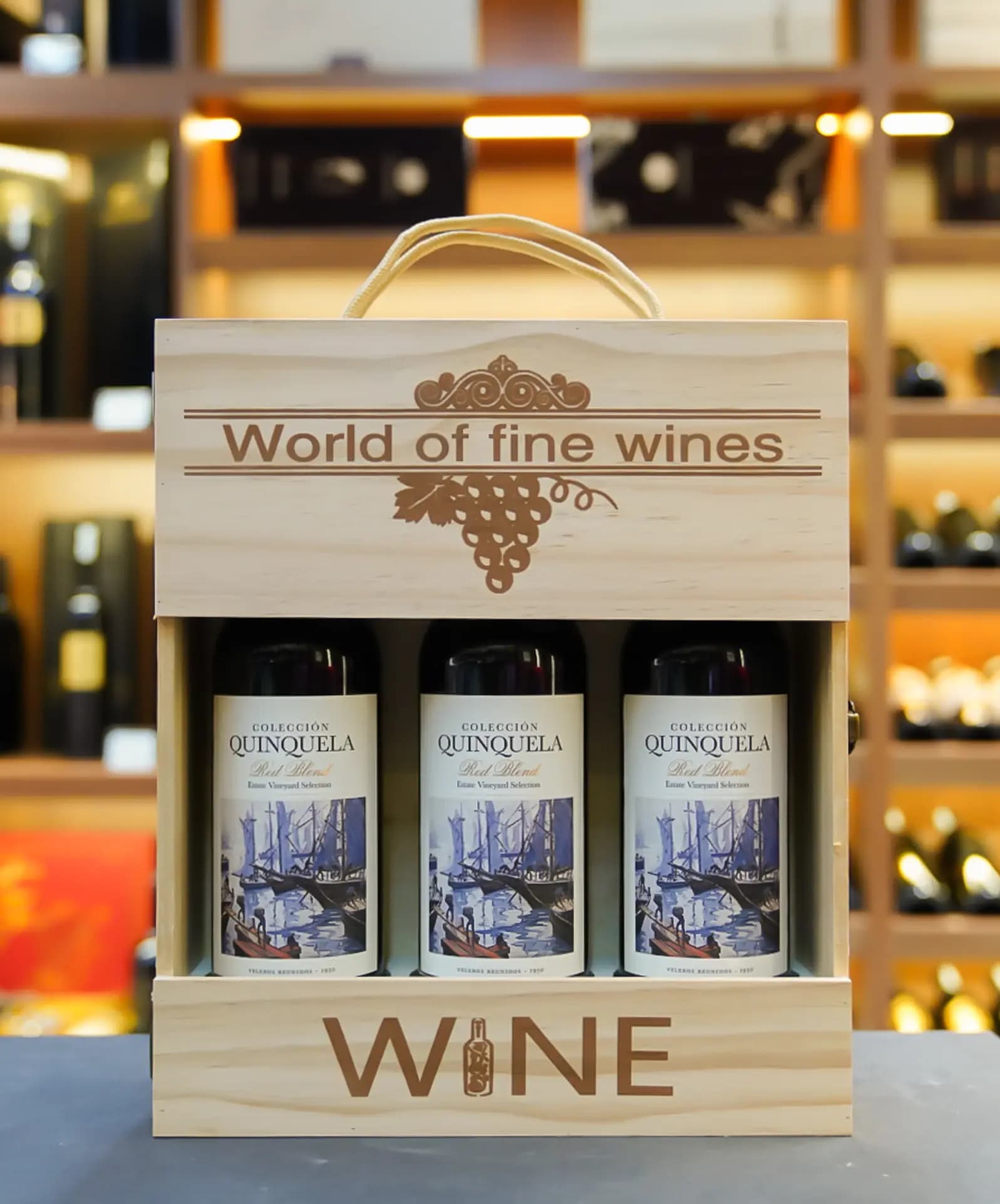 Ruou Vang Argentina Quinquela Malbec Syrah 6