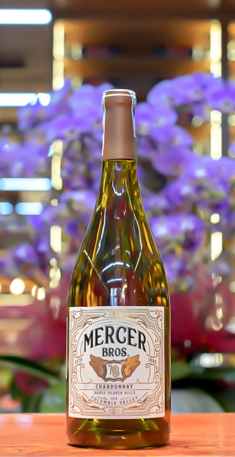 Vang Trắng Cao Cấp Mercer Chardonnay