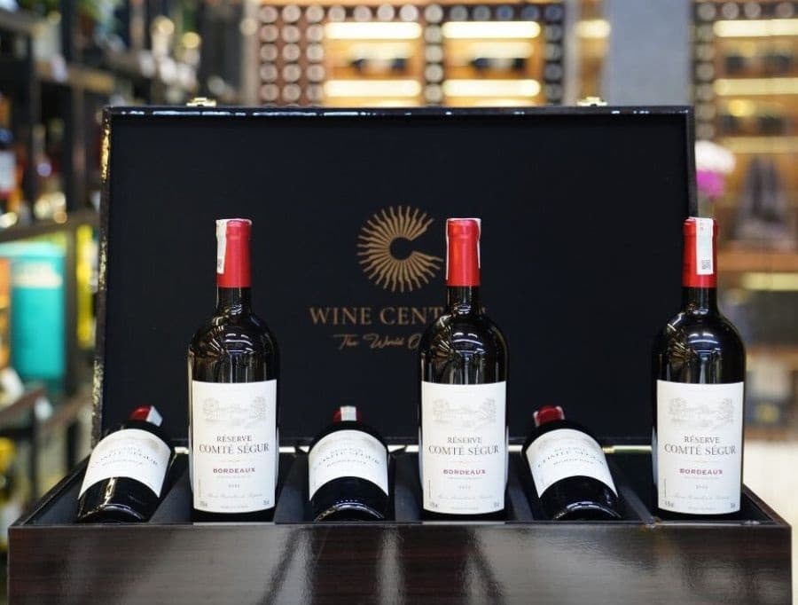 Ruou Vang Phap Comte Segur Reserve Bordeaux 6