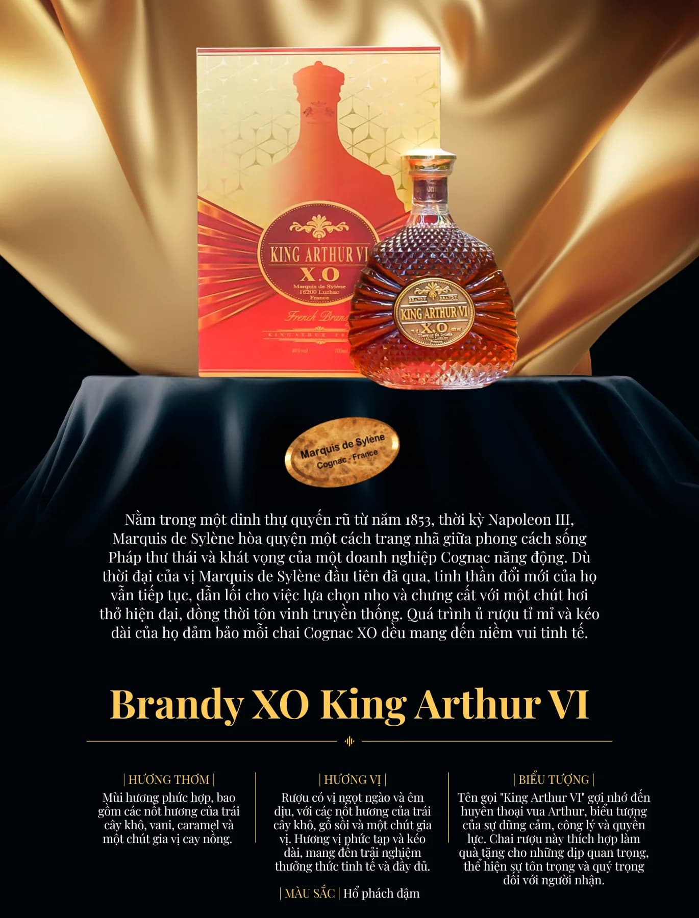 Tasting Notes Brandy King Arthur Vi