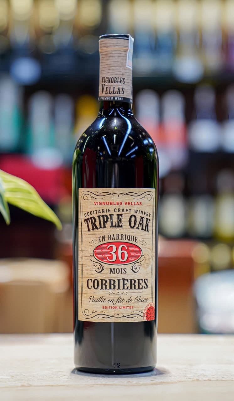 Ruou Vang Do Triple Oak 36mois 2