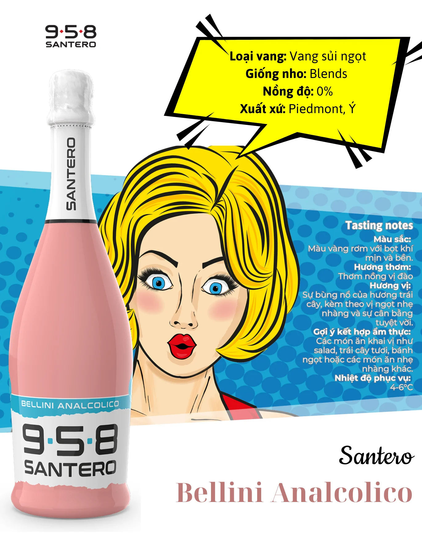 Tasting Notes Santero Bellini Analcolico