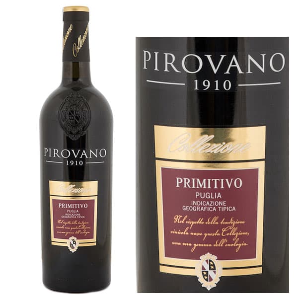 Ruou Vang Y Pirovano Primitivo 2