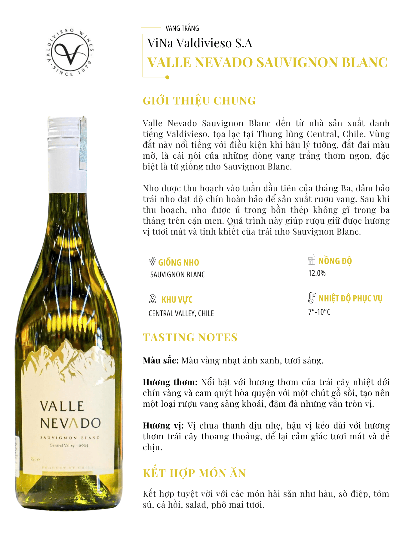 Tasting Notes  Valle Nevado Sauvignon Blanc (1)