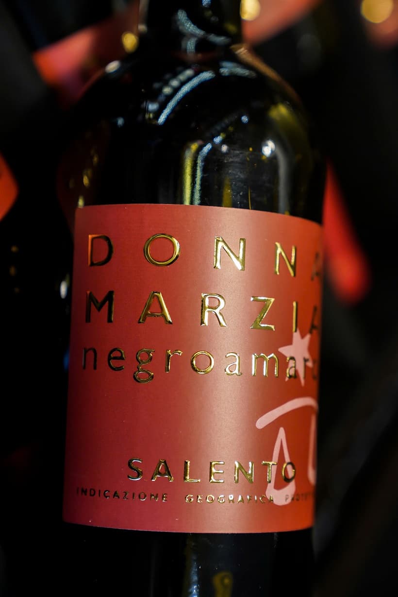 Ruou Vang Y Donna Marzia Negroamaro Salento 4