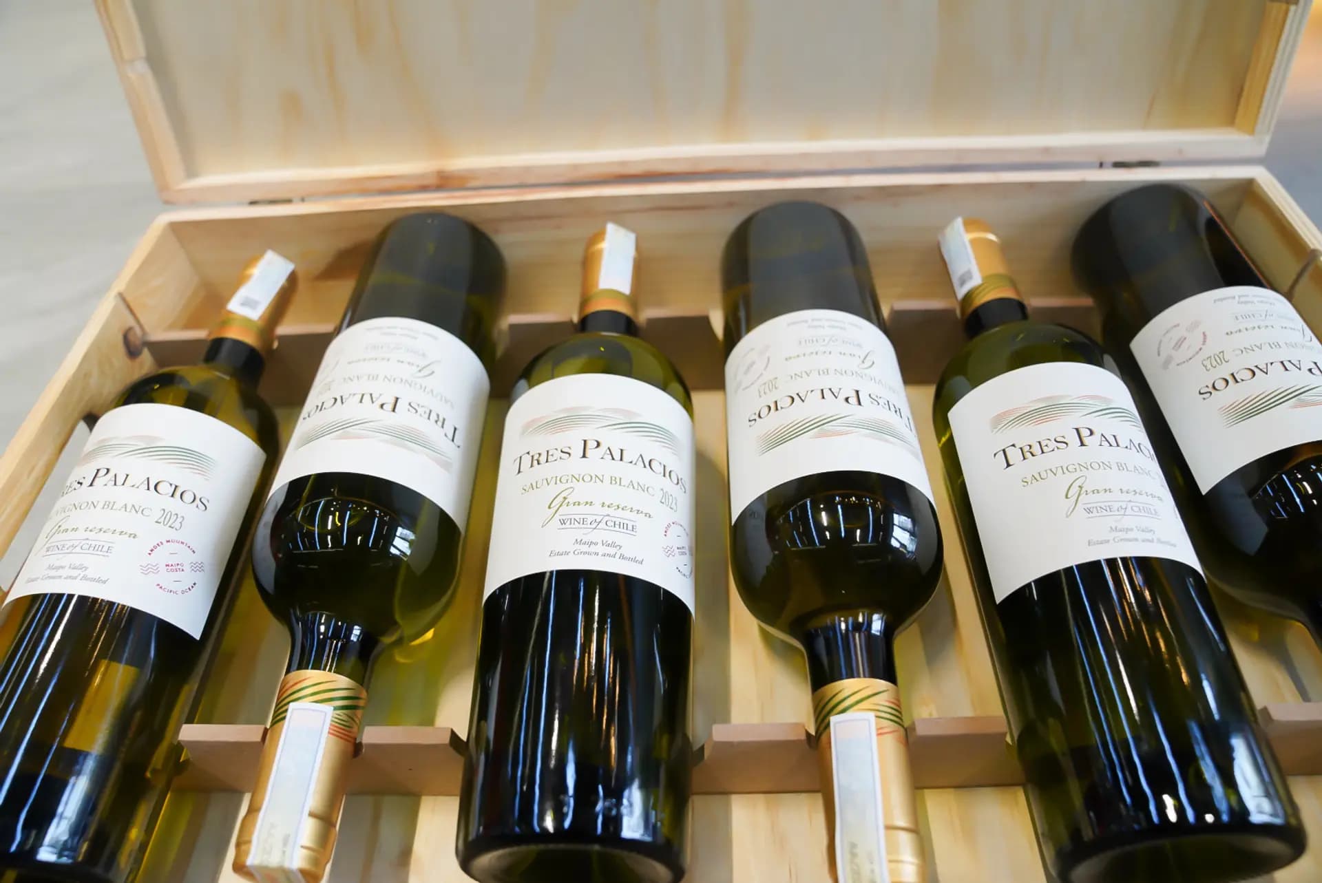 Ruou Vang Chile Tres Palacios Gran Reserva Sauvignon Blanc 7