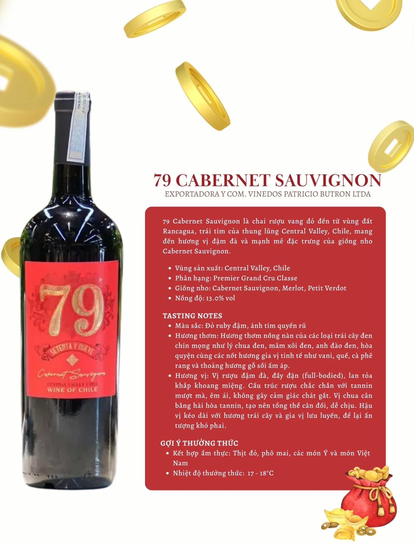 Tasting Notes 79 Cabernet Sauvignon