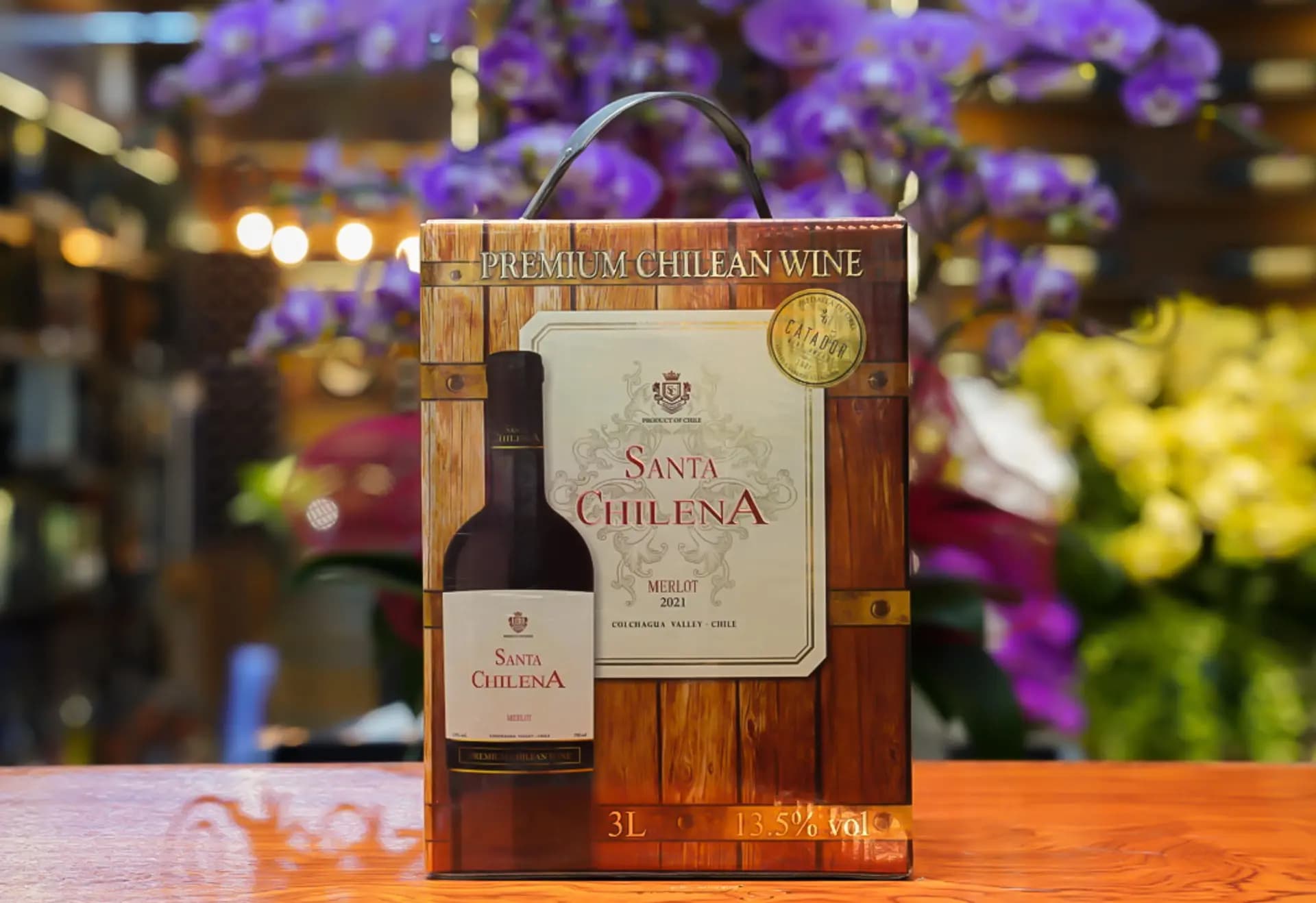 Ruou Vang Chile Santa Chilena 3l 3