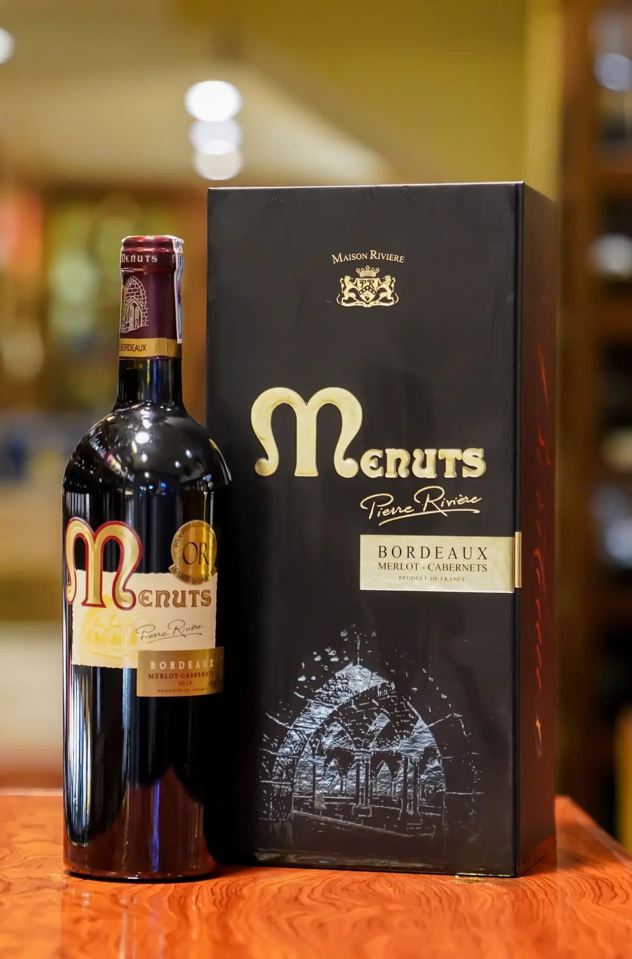 Ruou Vang Phap Menuts Bordeaux Rouge 3