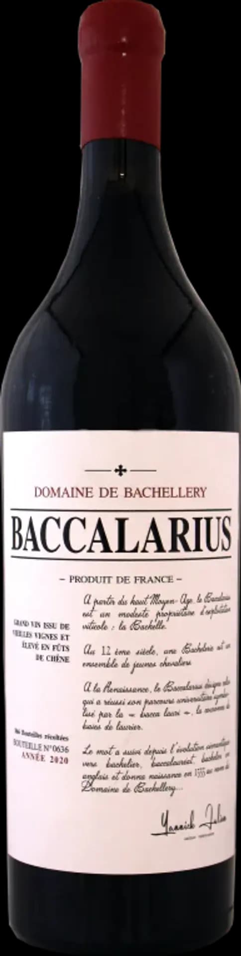 Ruou Vang Phap Baccalarius 15l 1