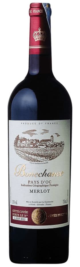 Ruou Vang Bonechance Merlot