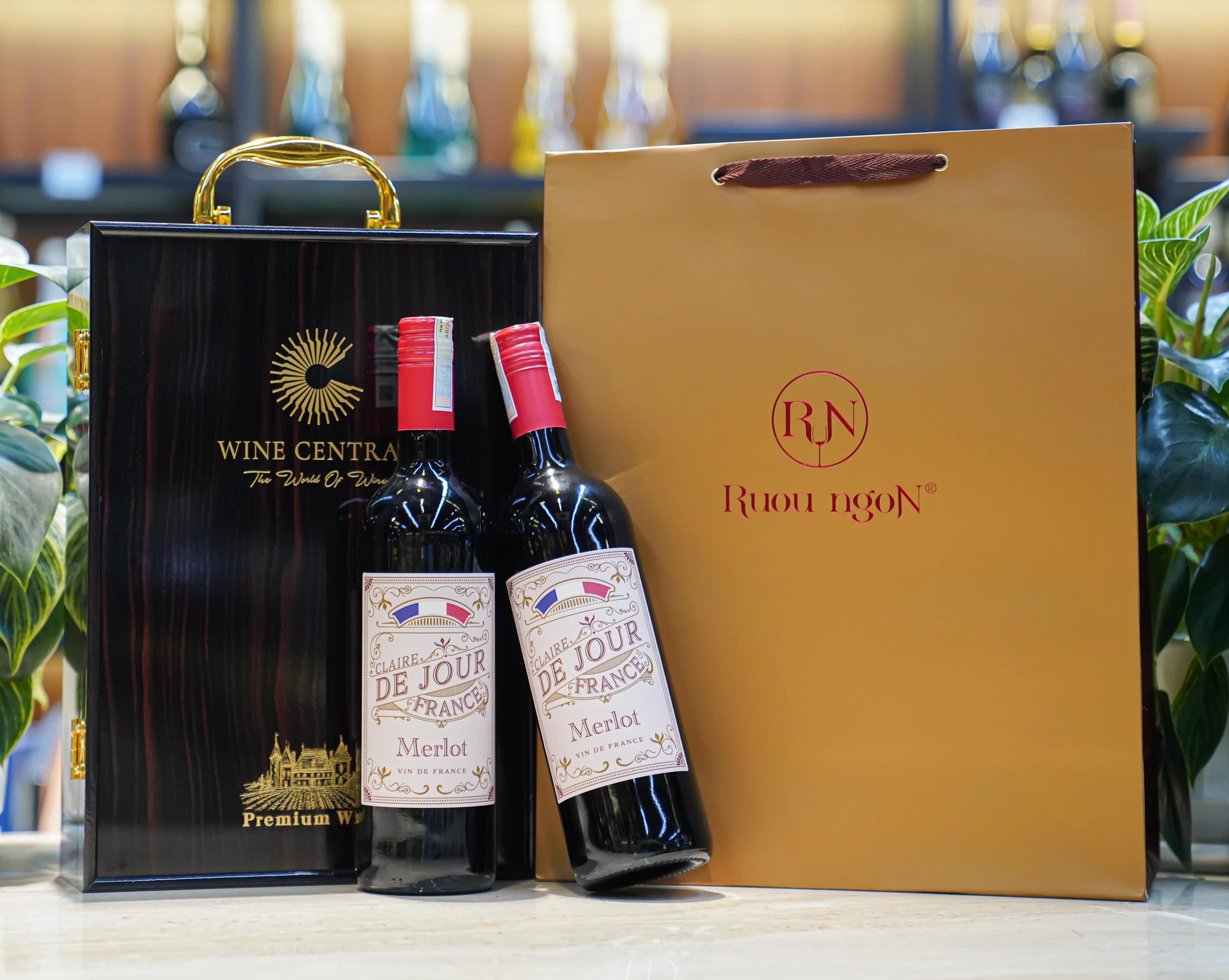 Ruou Vang Do Claire De Jour Merlot 11