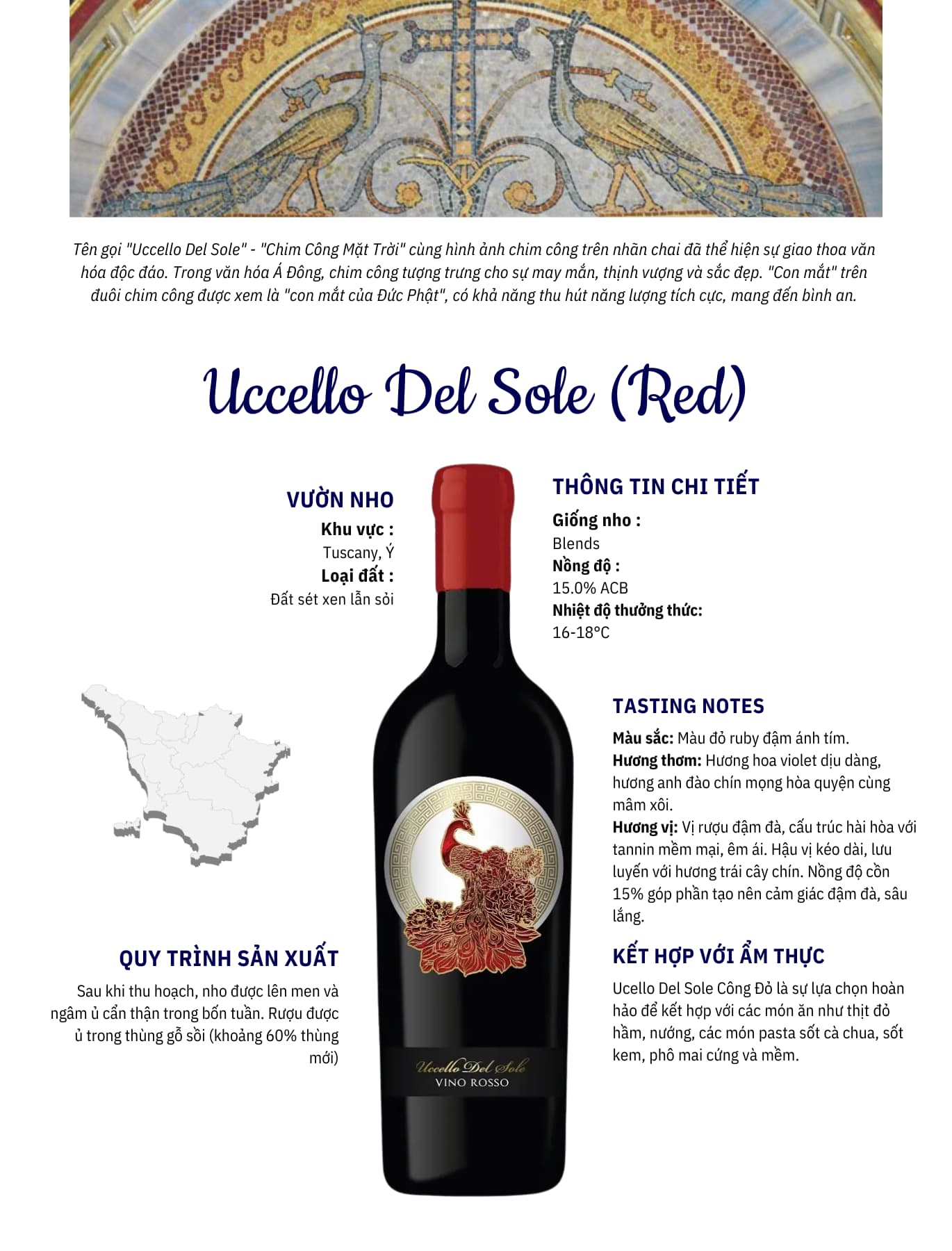 Tasting Notes Uccello Del Sole Cong Do