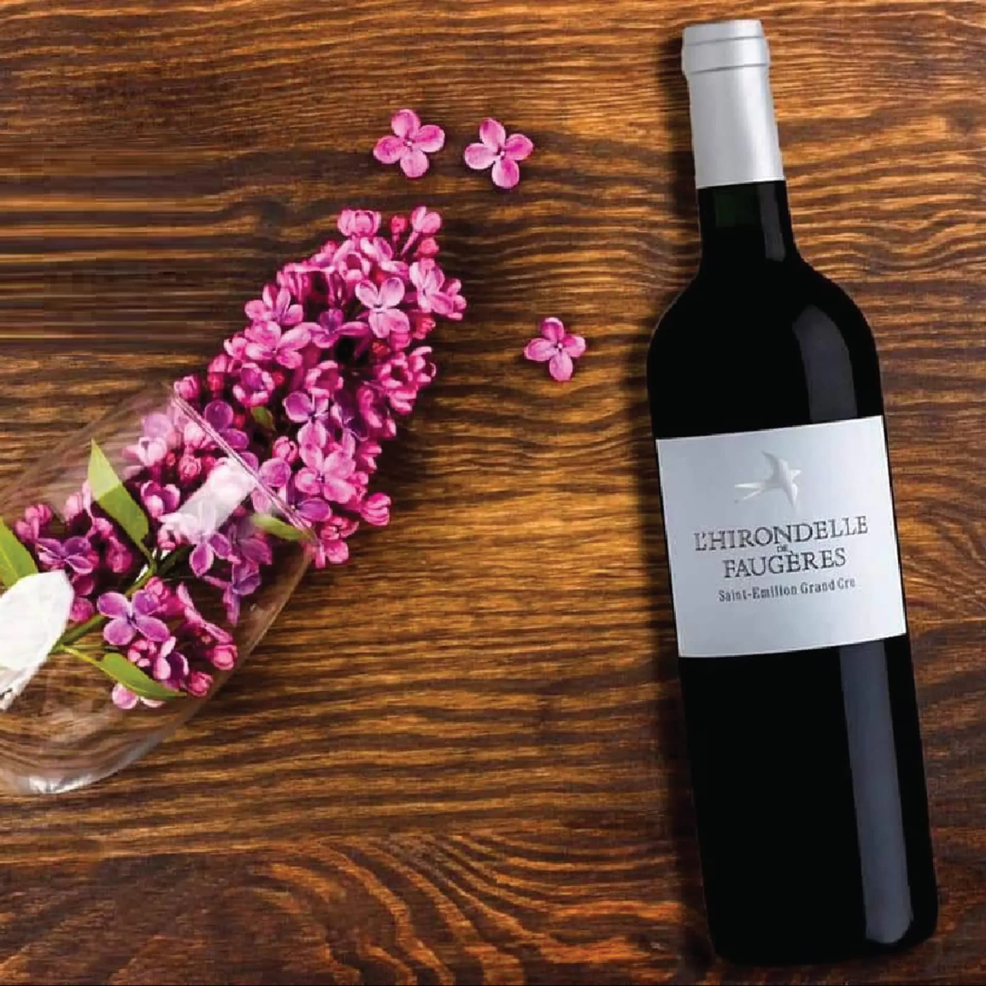 Ruou Vang Do Chateau L Hirondelle De Faugeres 3