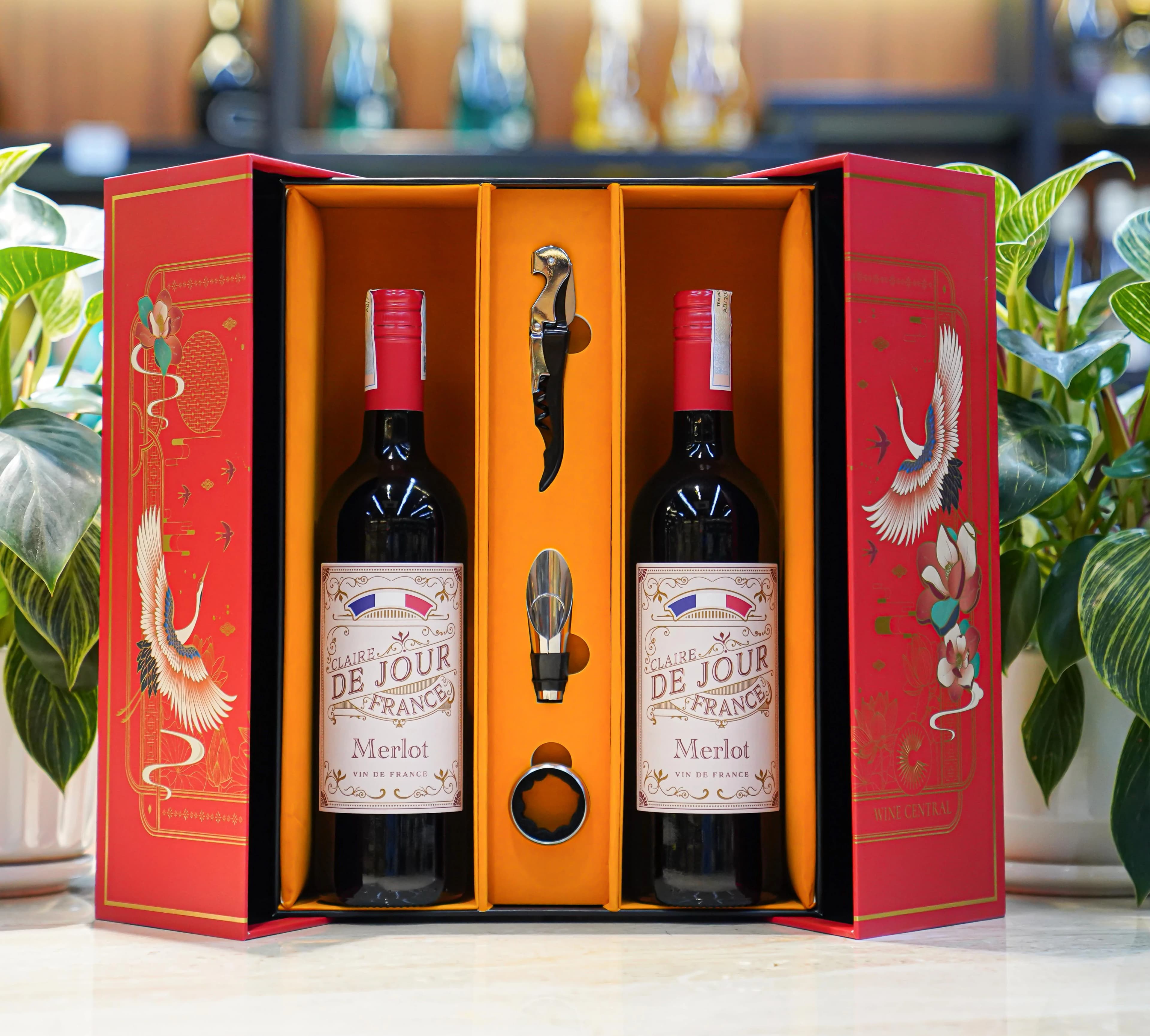 Ruou Vang Do Claire De Jour Merlot 8
