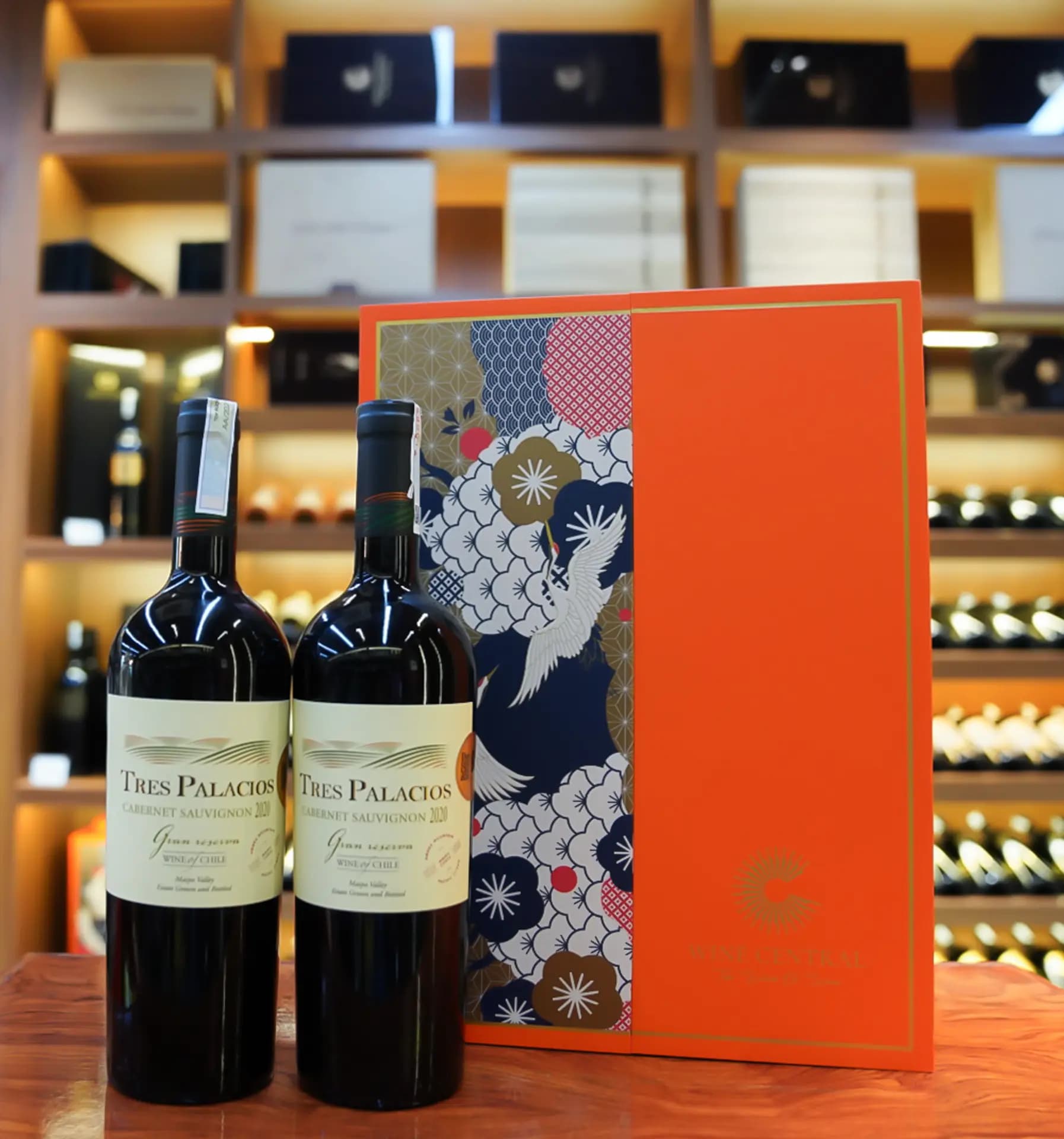 Ruou Vang Chile Tres Palacios Gran Reserva Cabernet Sauvingon 5